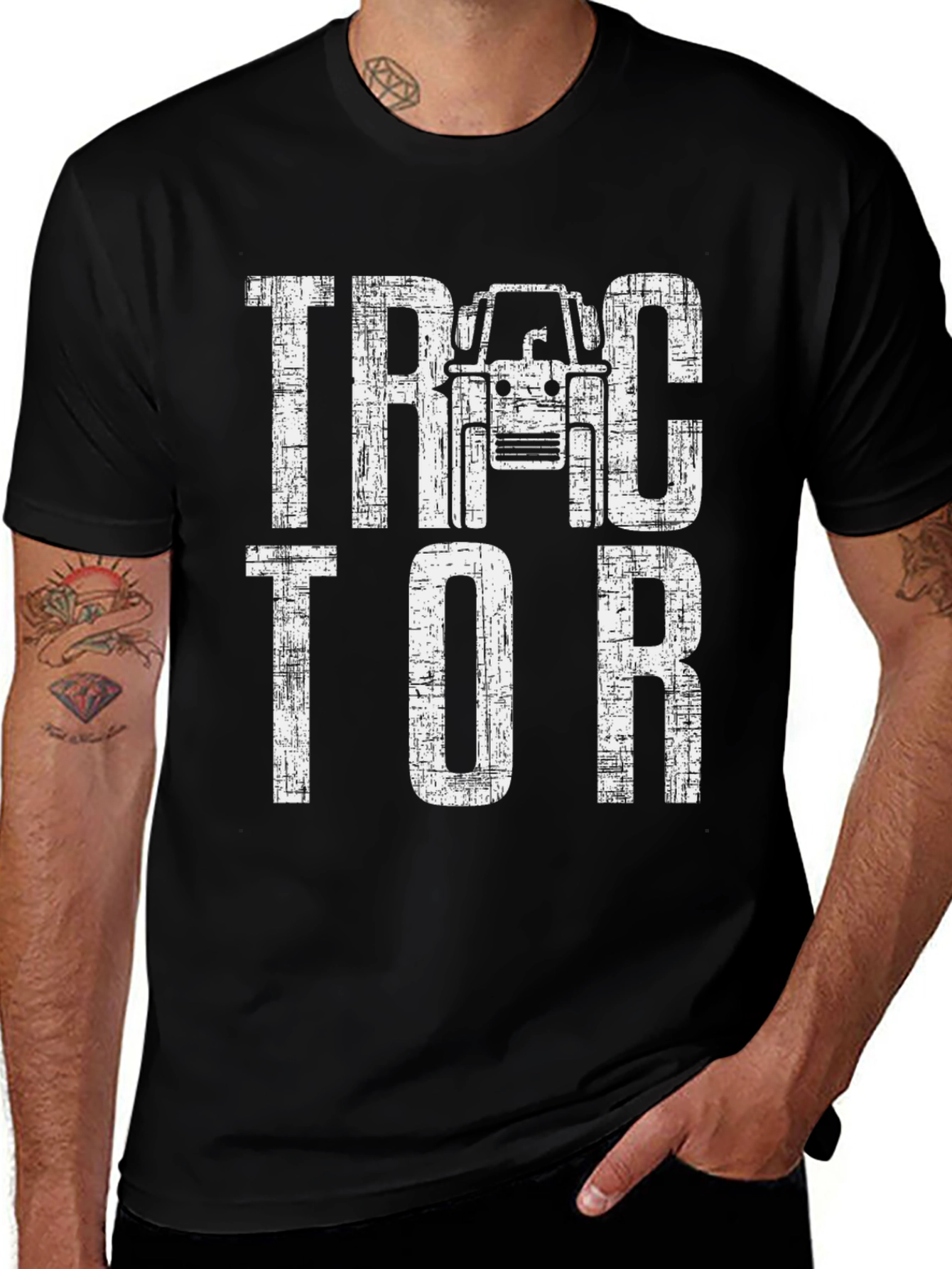 Tractor Graphic Tee - Farm Life Shirt