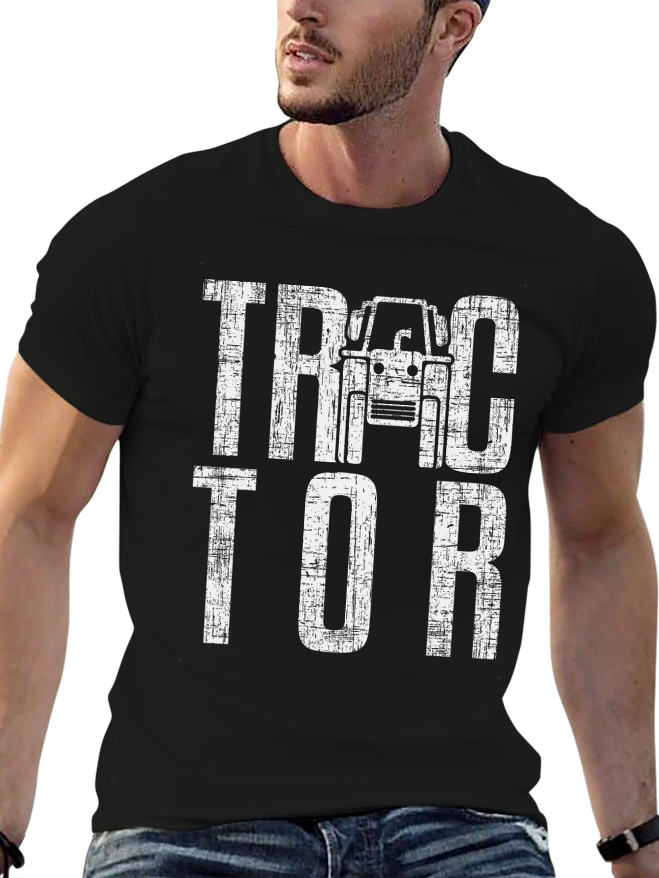Tractor Graphic Tee - Farm Life Shirt