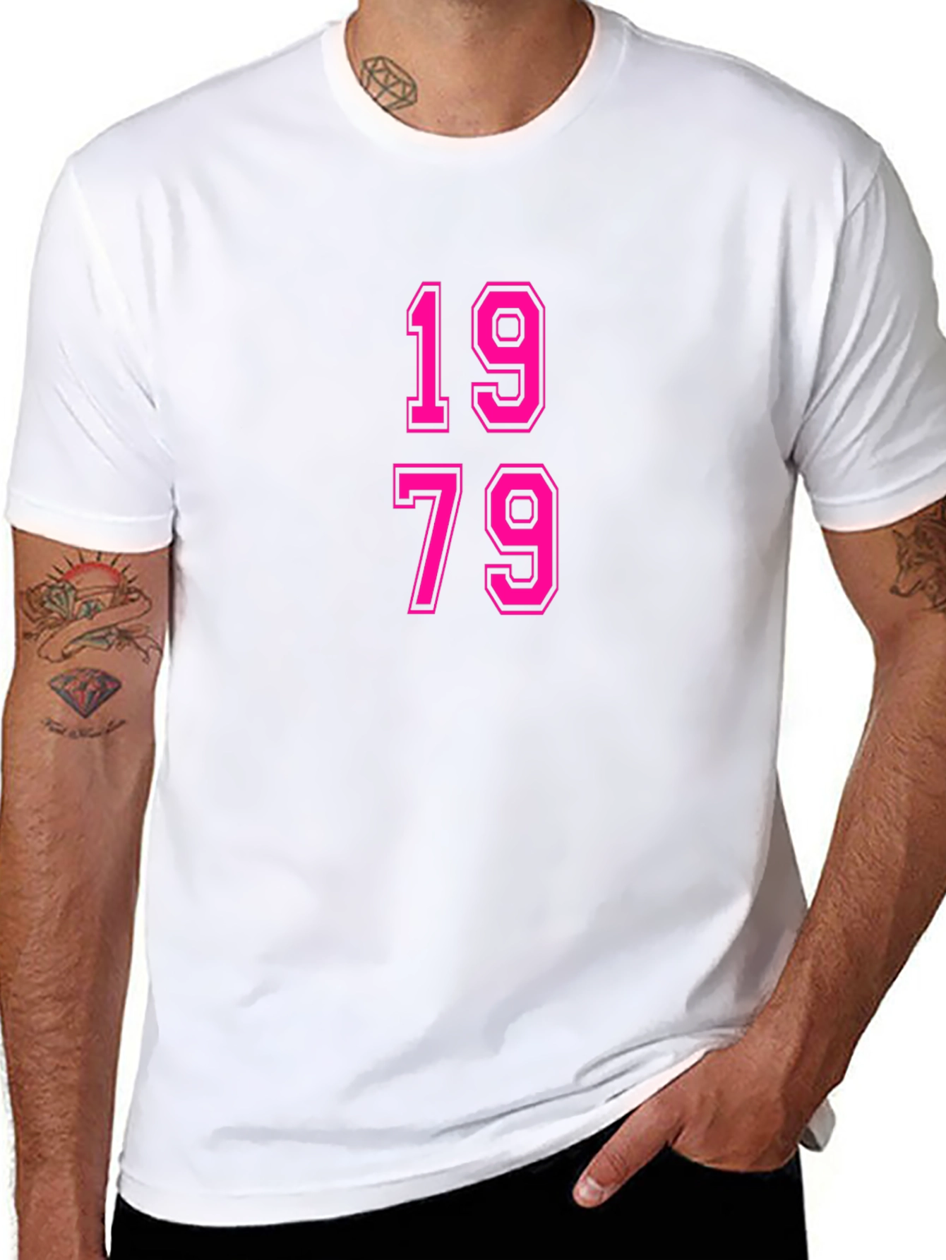 1979 Retro Graphic T-Shirt - Black