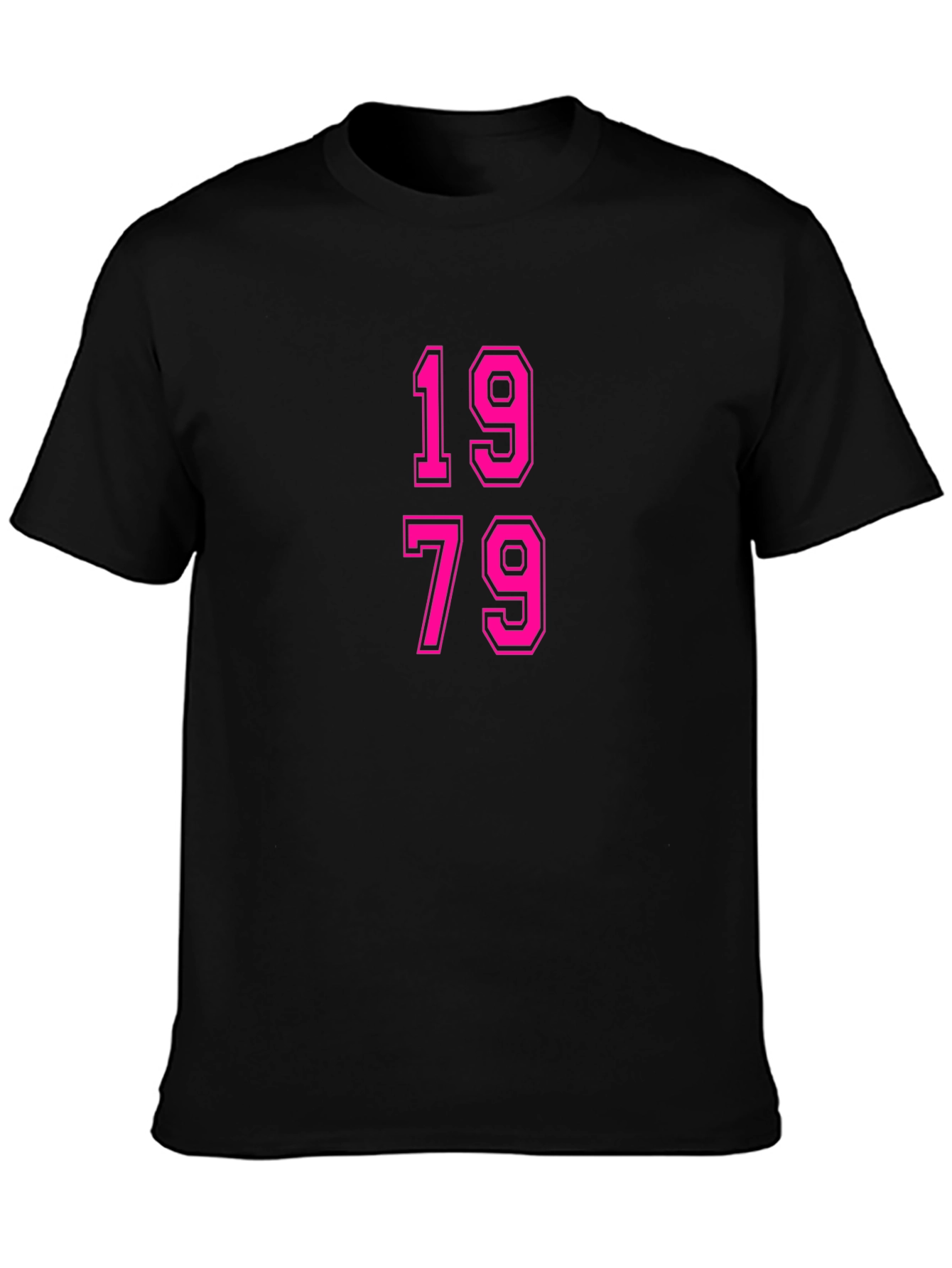 1979 Retro Graphic T-Shirt - Black