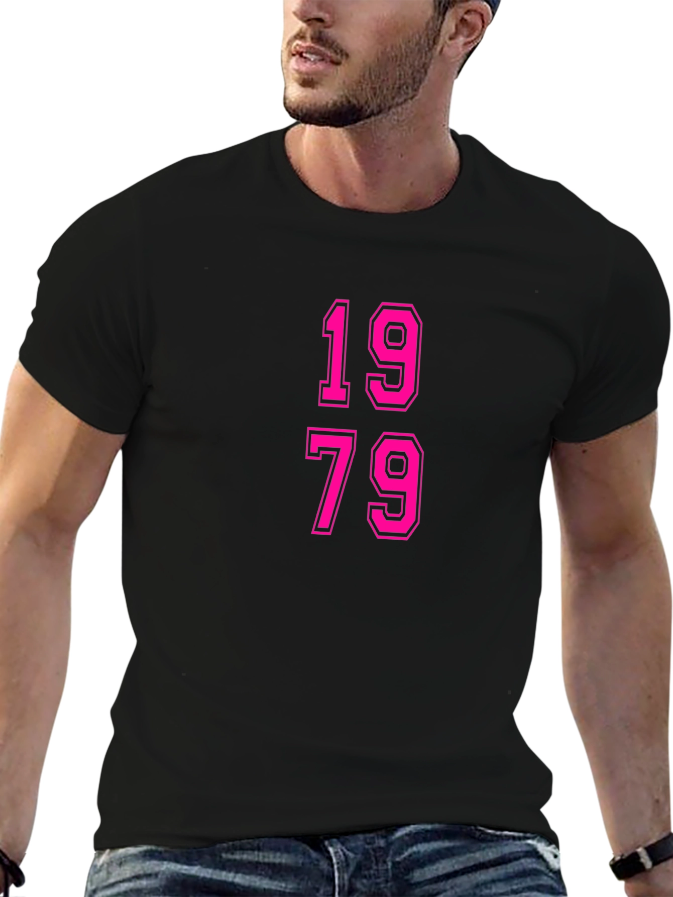 1979 Retro Graphic T-Shirt - Black