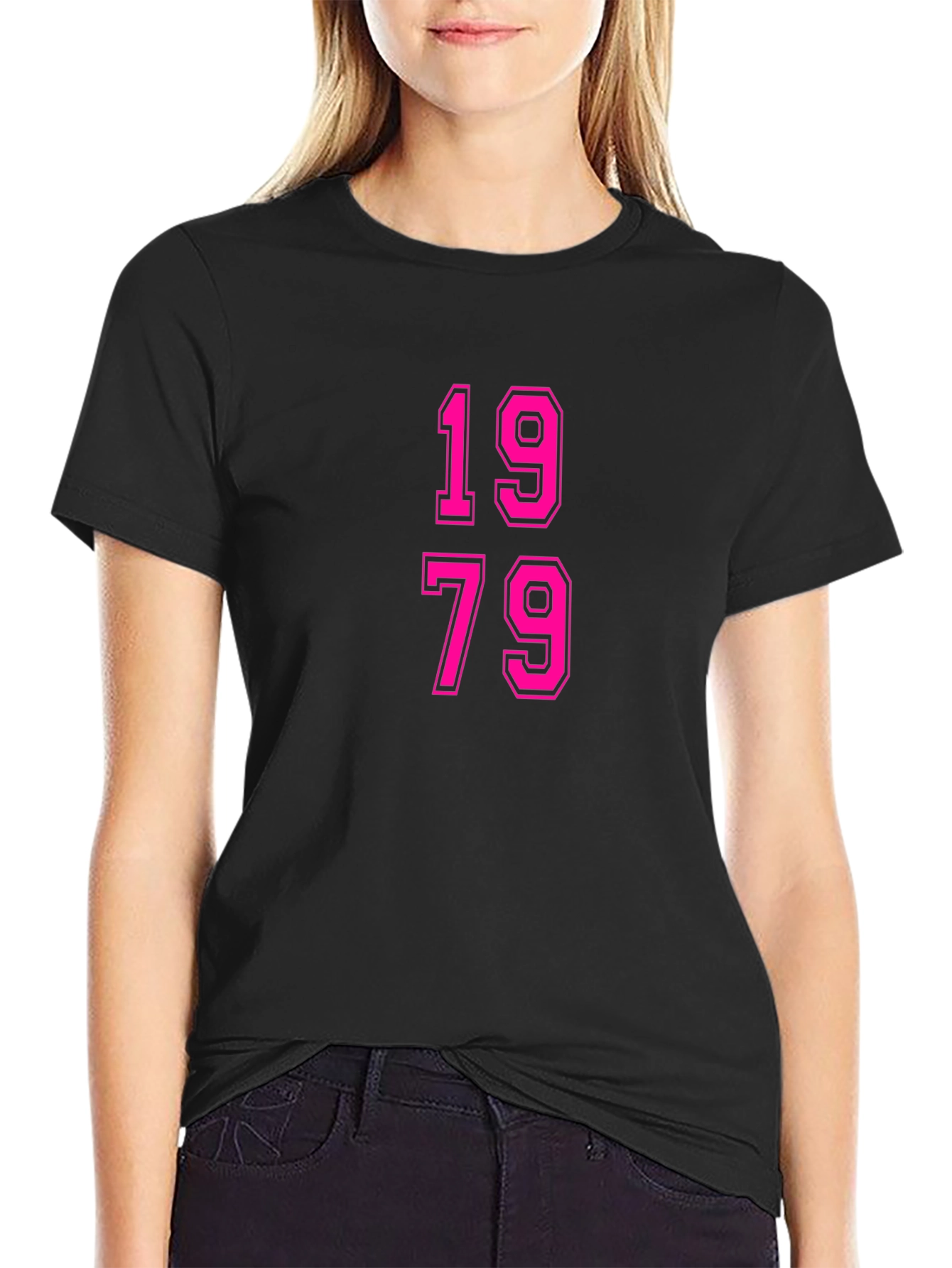 1979 Retro Graphic T-Shirt - Black