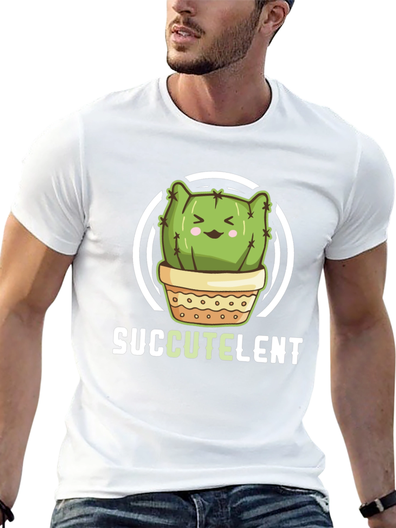 Succulent Cactus Graphic Tee