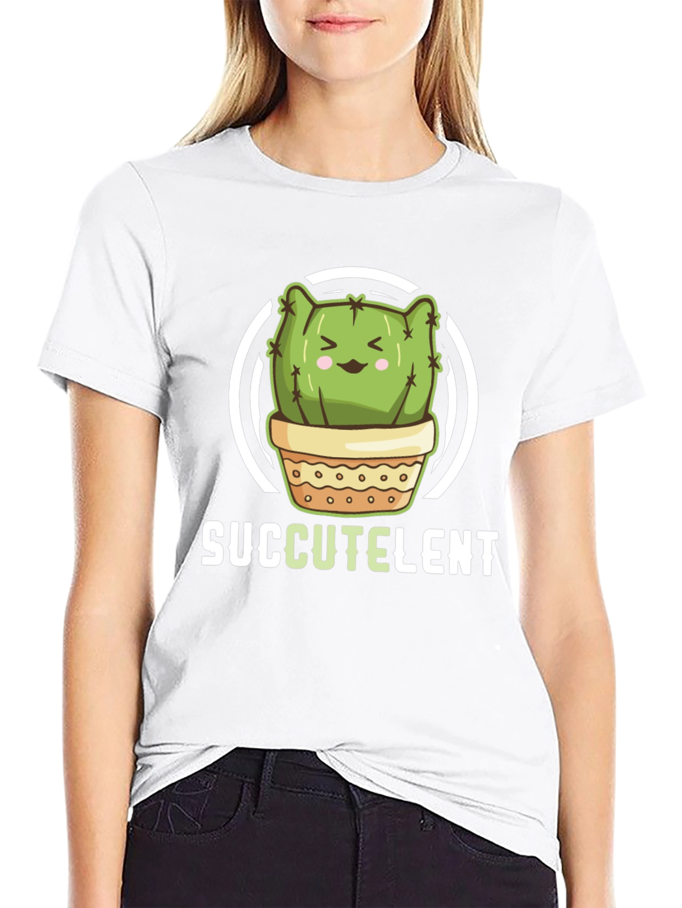 Succulent Cactus Graphic Tee