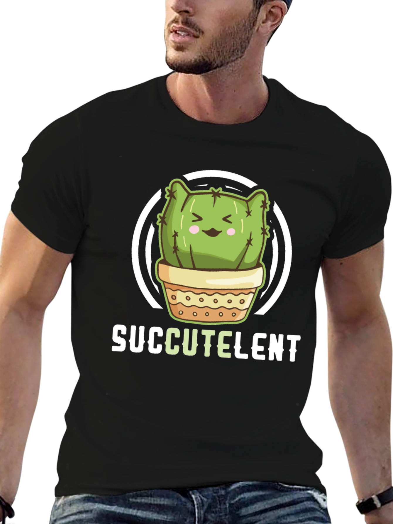 Succulent Cactus Graphic Tee