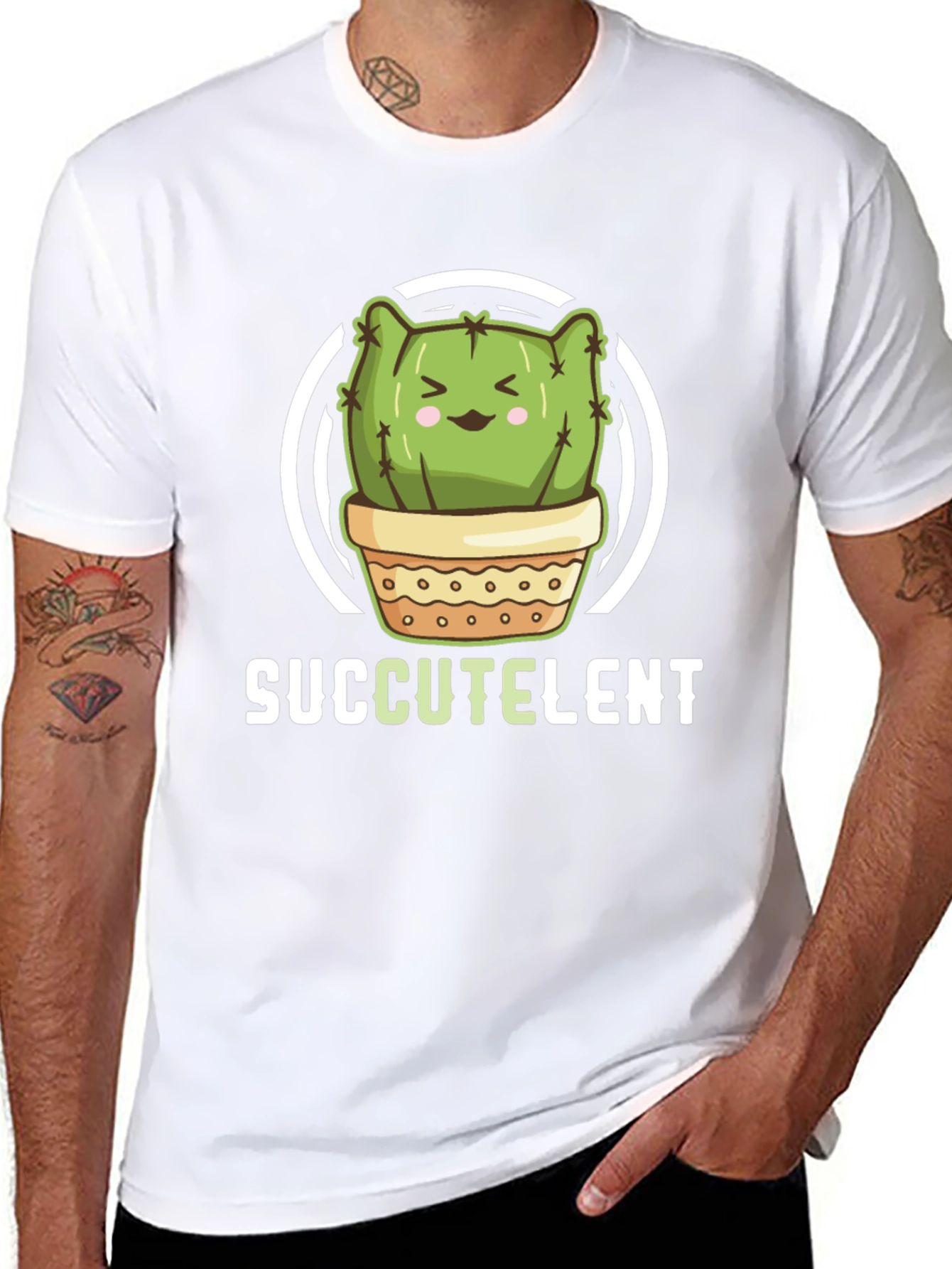 Succulent Cactus Graphic Tee