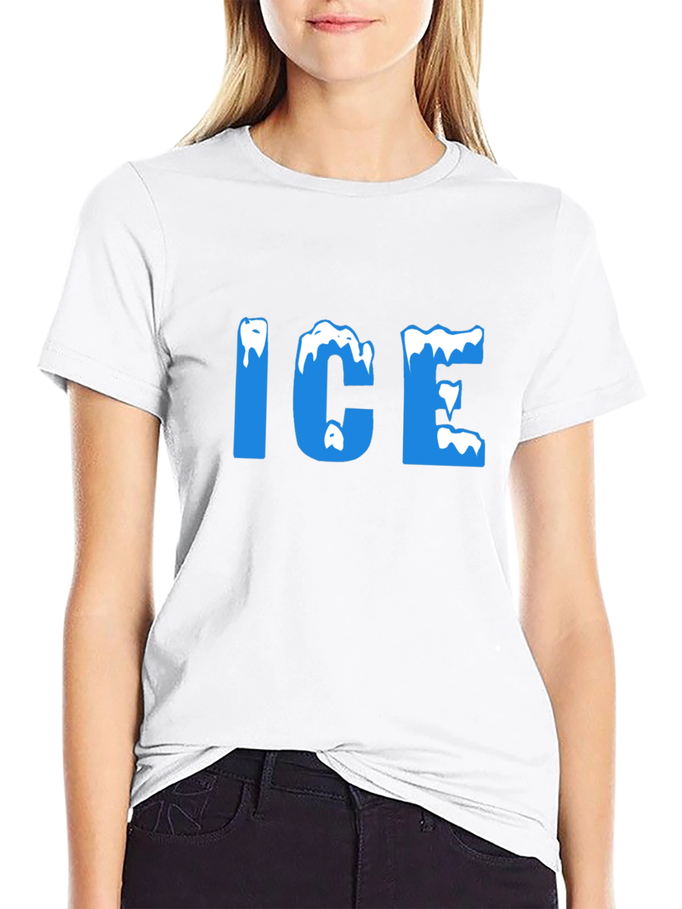I.C.E Graphic Tee - Cool Black T-Shirt