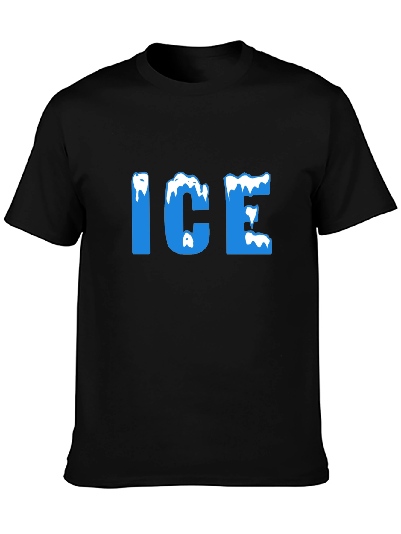 I.C.E Graphic Tee - Cool Black T-Shirt