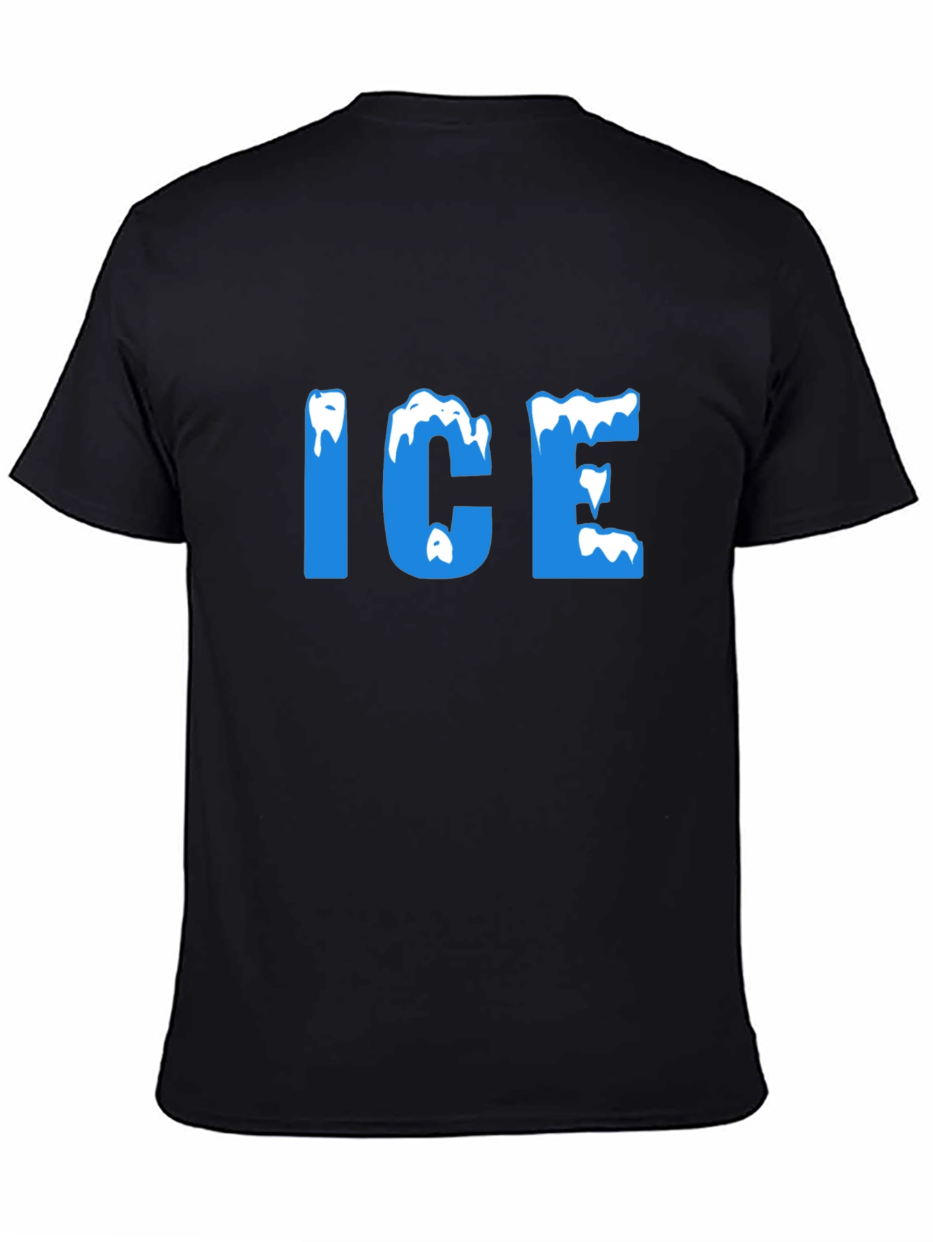 I.C.E Graphic Tee - Cool Black T-Shirt