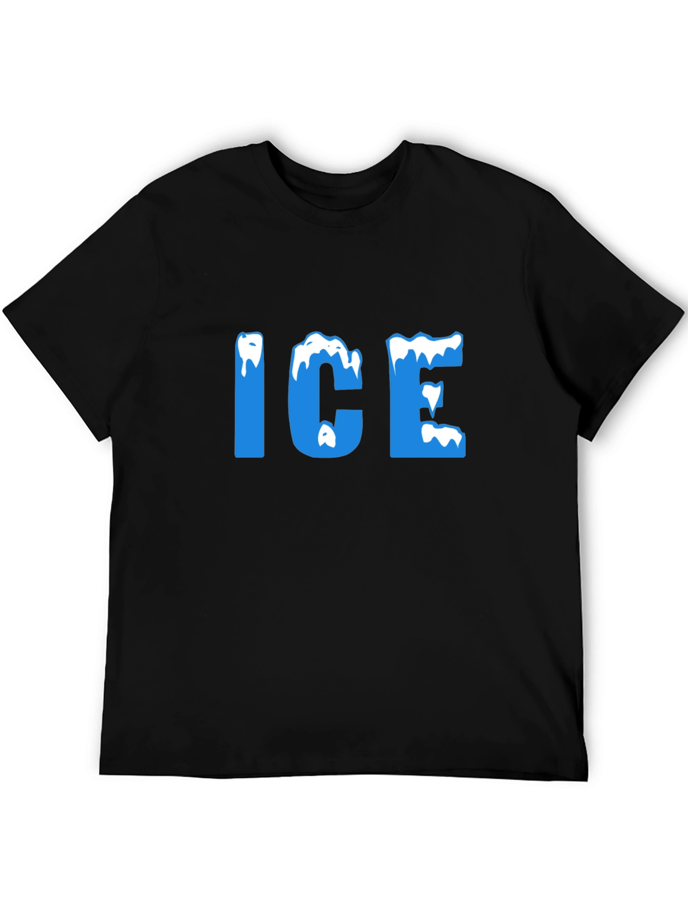 I.C.E Graphic Tee - Cool Black T-Shirt