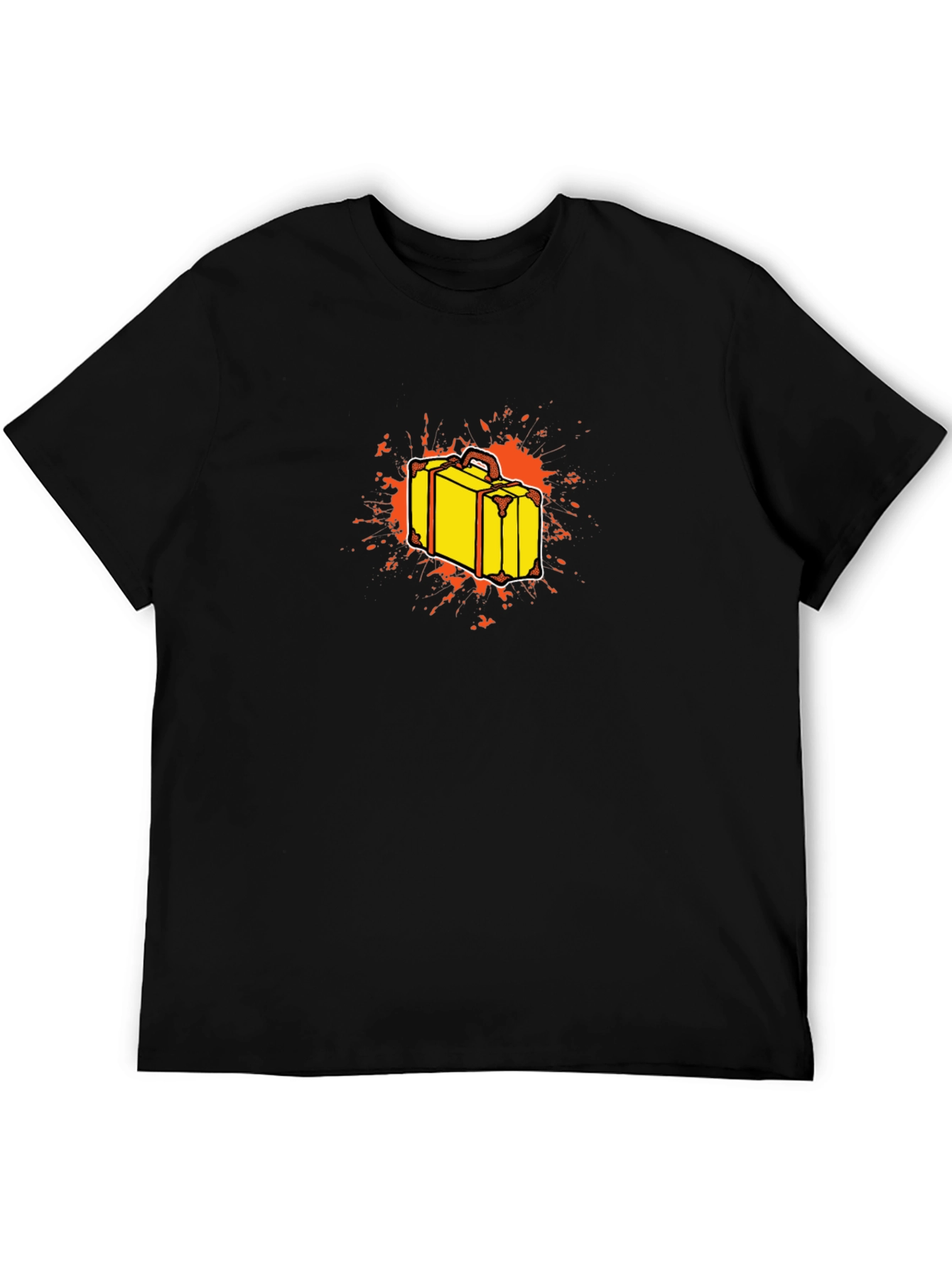 Suitcase Graphic T-Shirt - Stylish Travel Tee