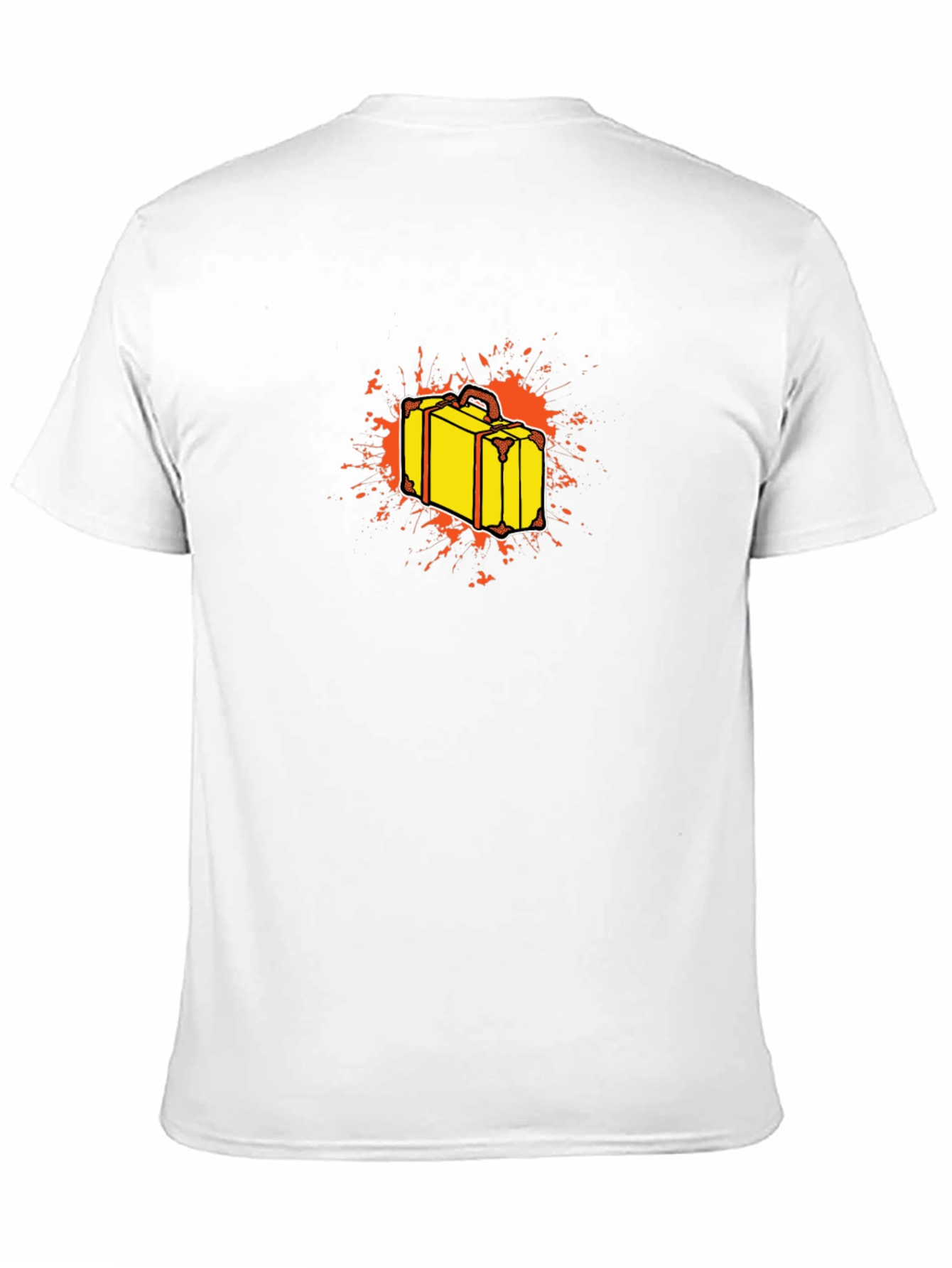 Suitcase Graphic T-Shirt - Stylish Travel Tee