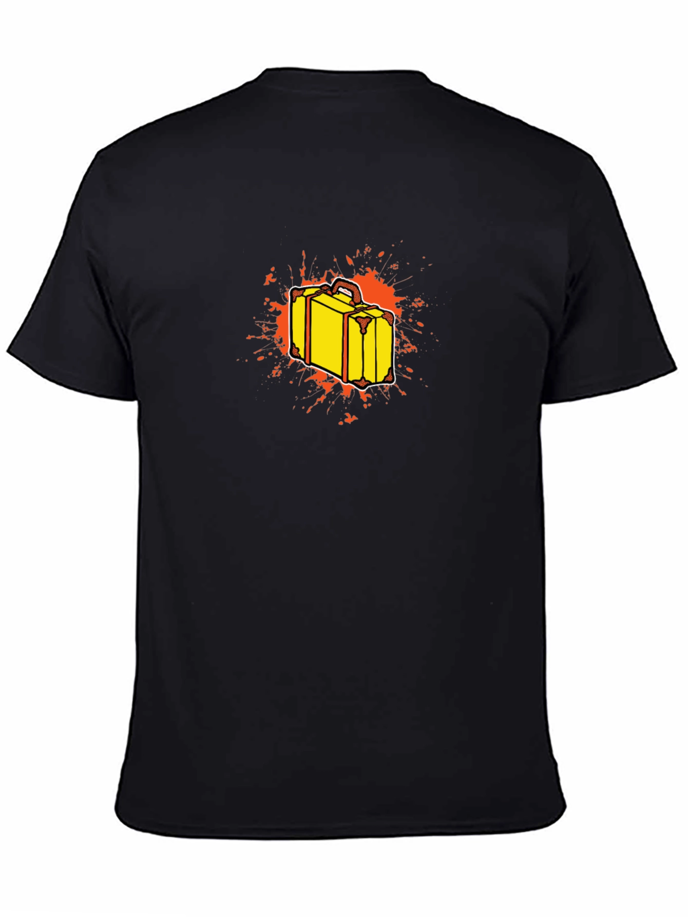 Suitcase Graphic T-Shirt - Stylish Travel Tee