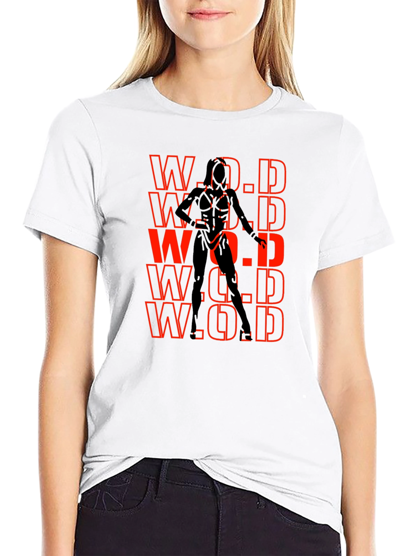 W.O.D Woman Black T-Shirt