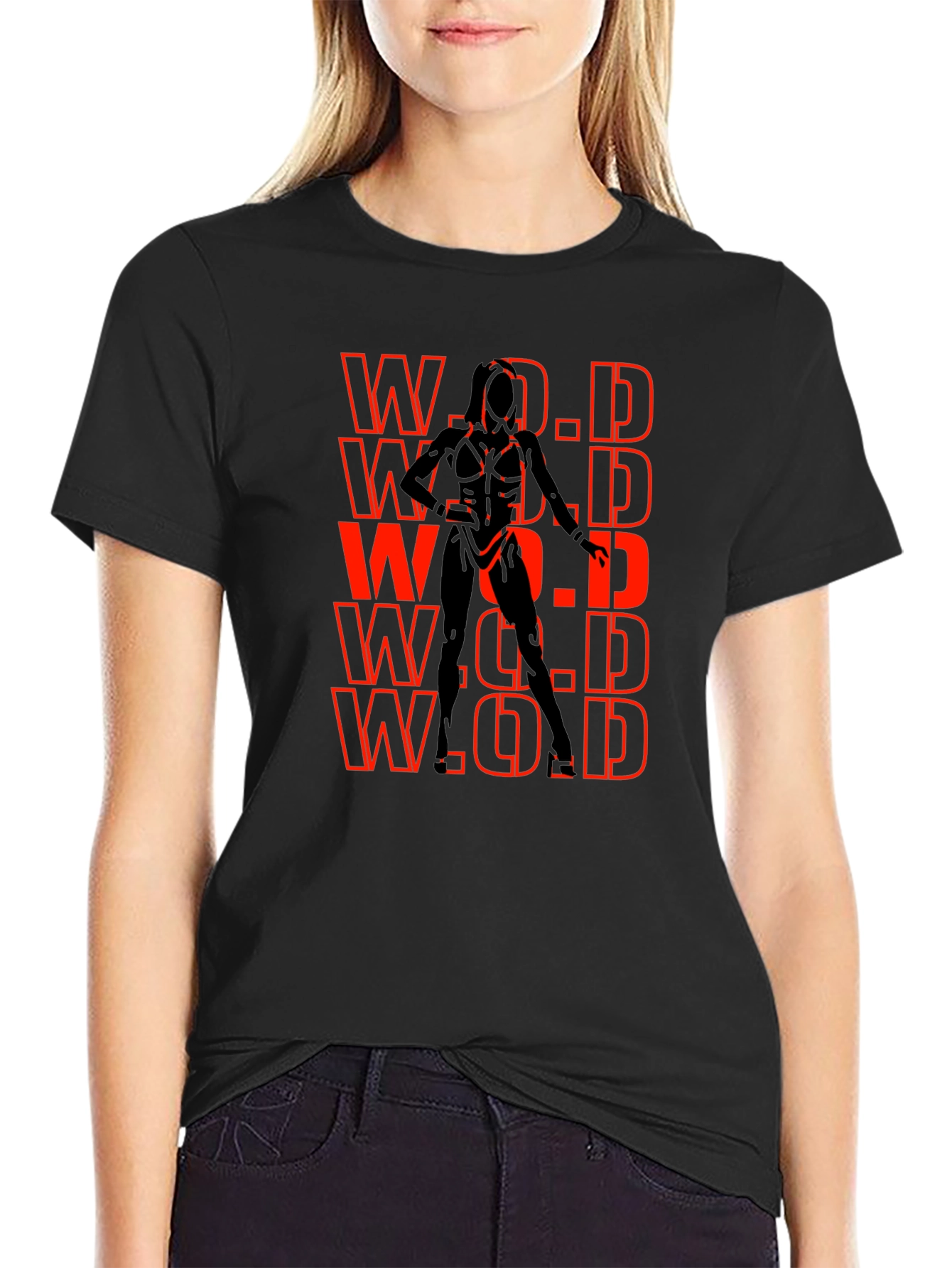 W.O.D Woman Black T-Shirt