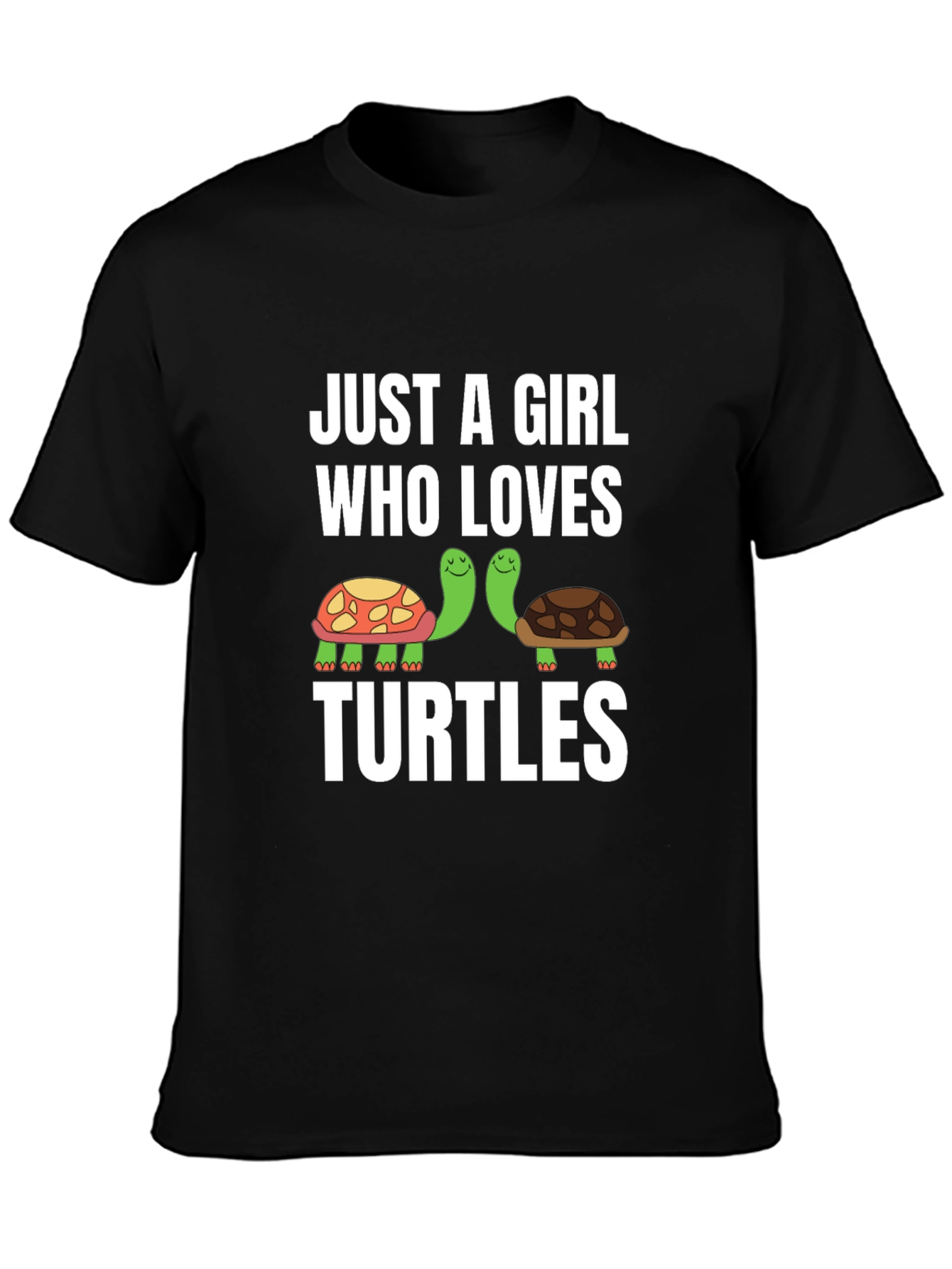 Just A Girl Who Loves Turtles Graphic Tee