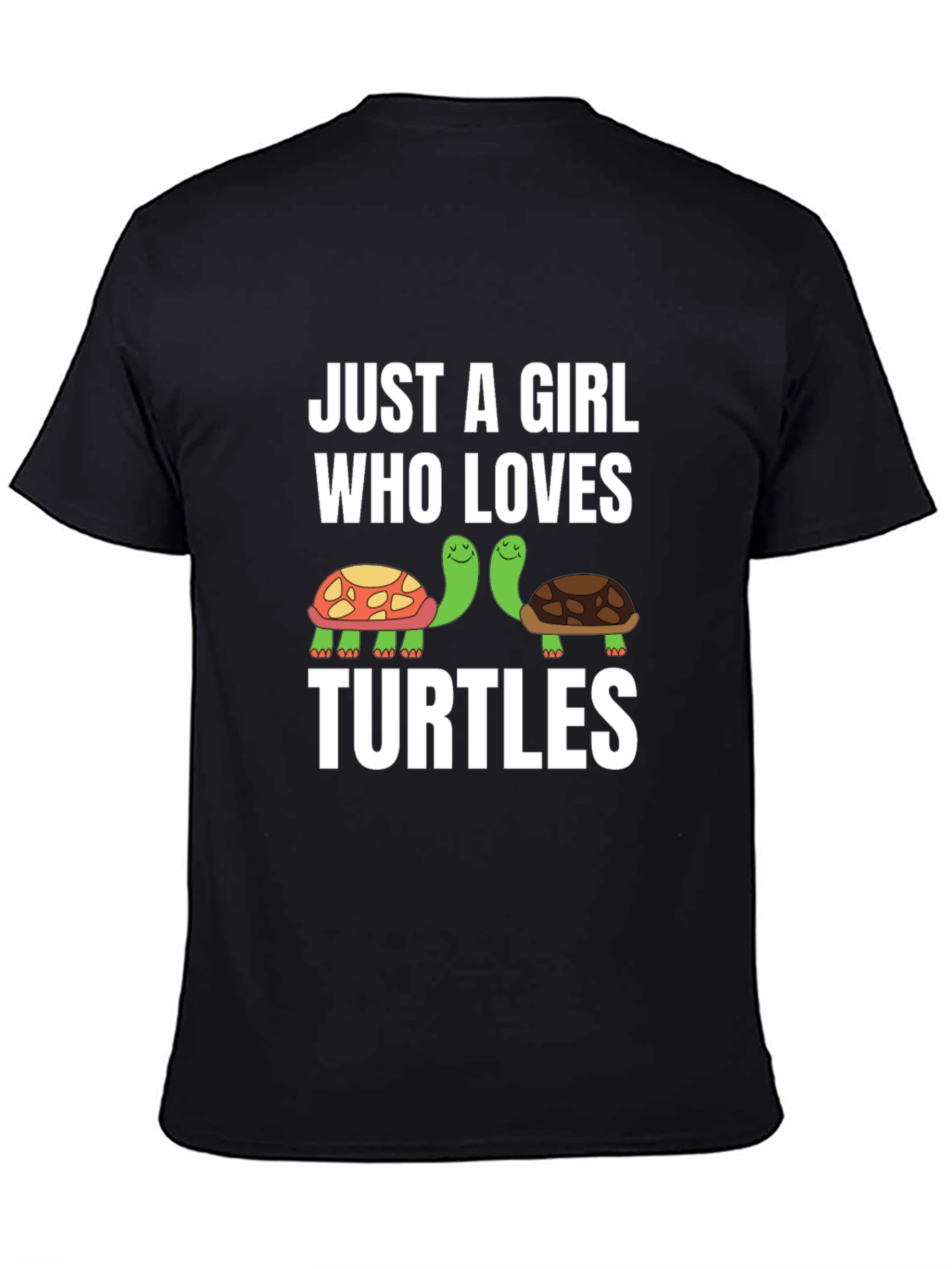 Just A Girl Who Loves Turtles Graphic Tee