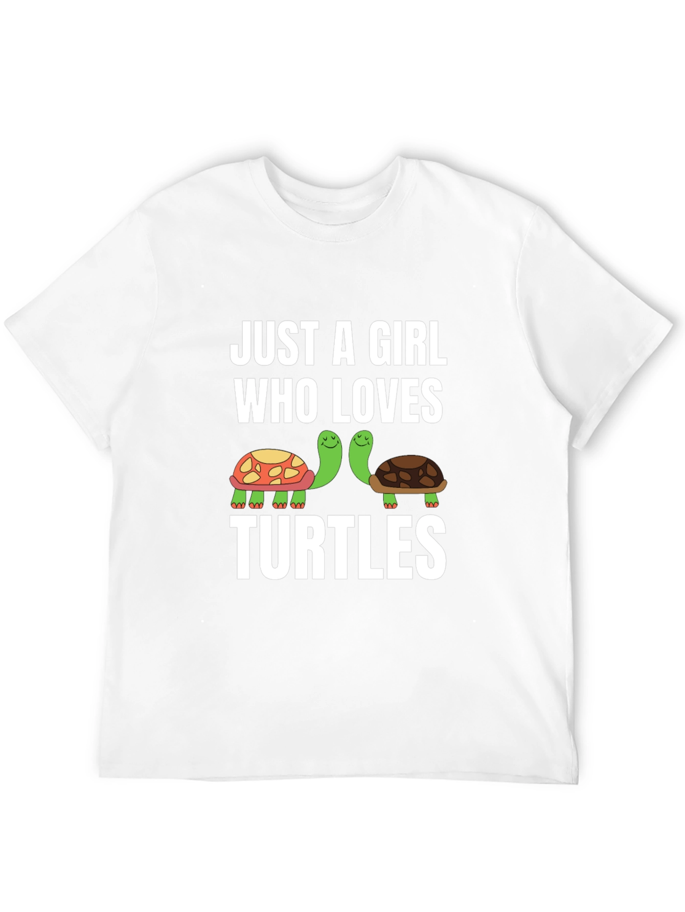 Just A Girl Who Loves Turtles Graphic Tee