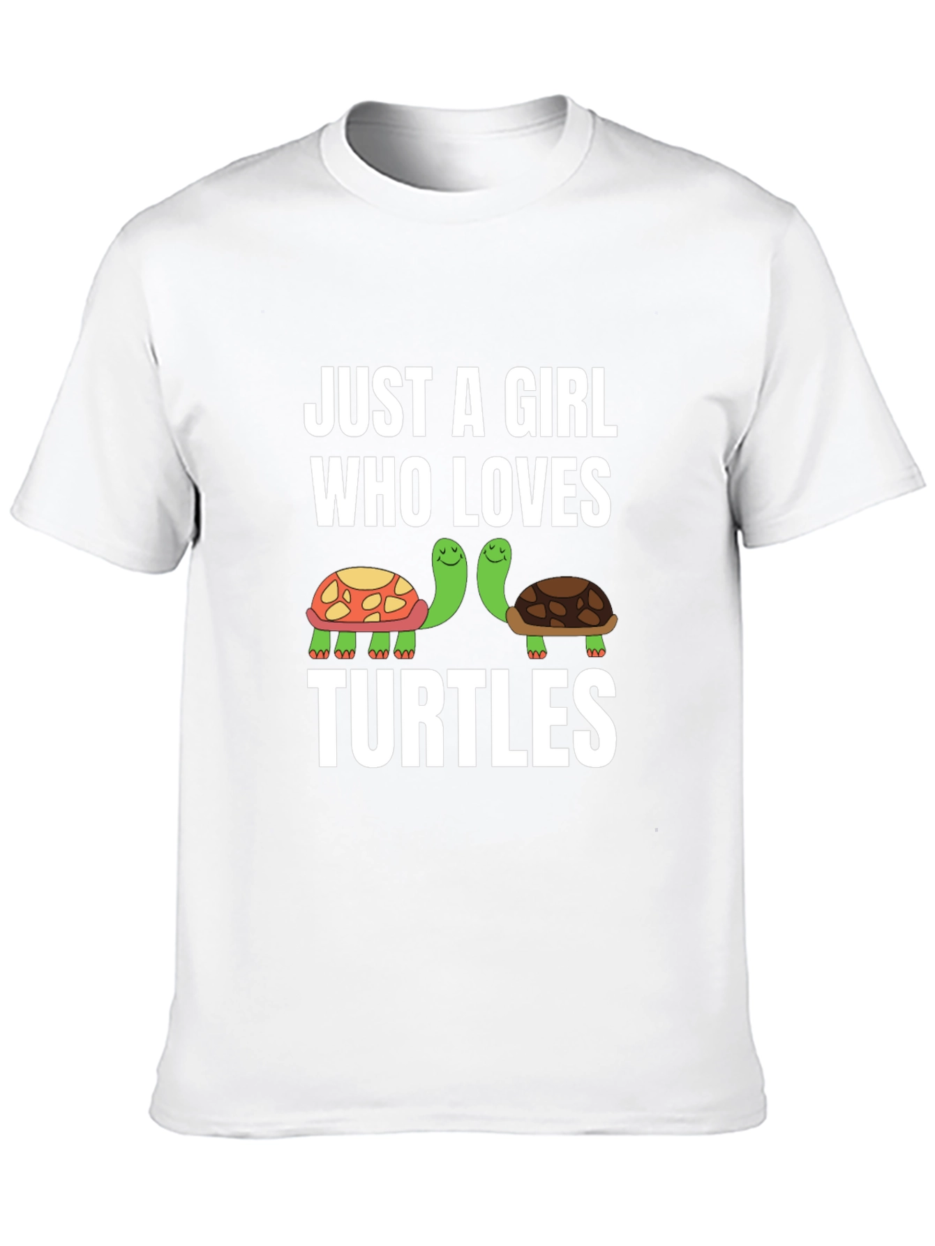Just A Girl Who Loves Turtles Graphic Tee