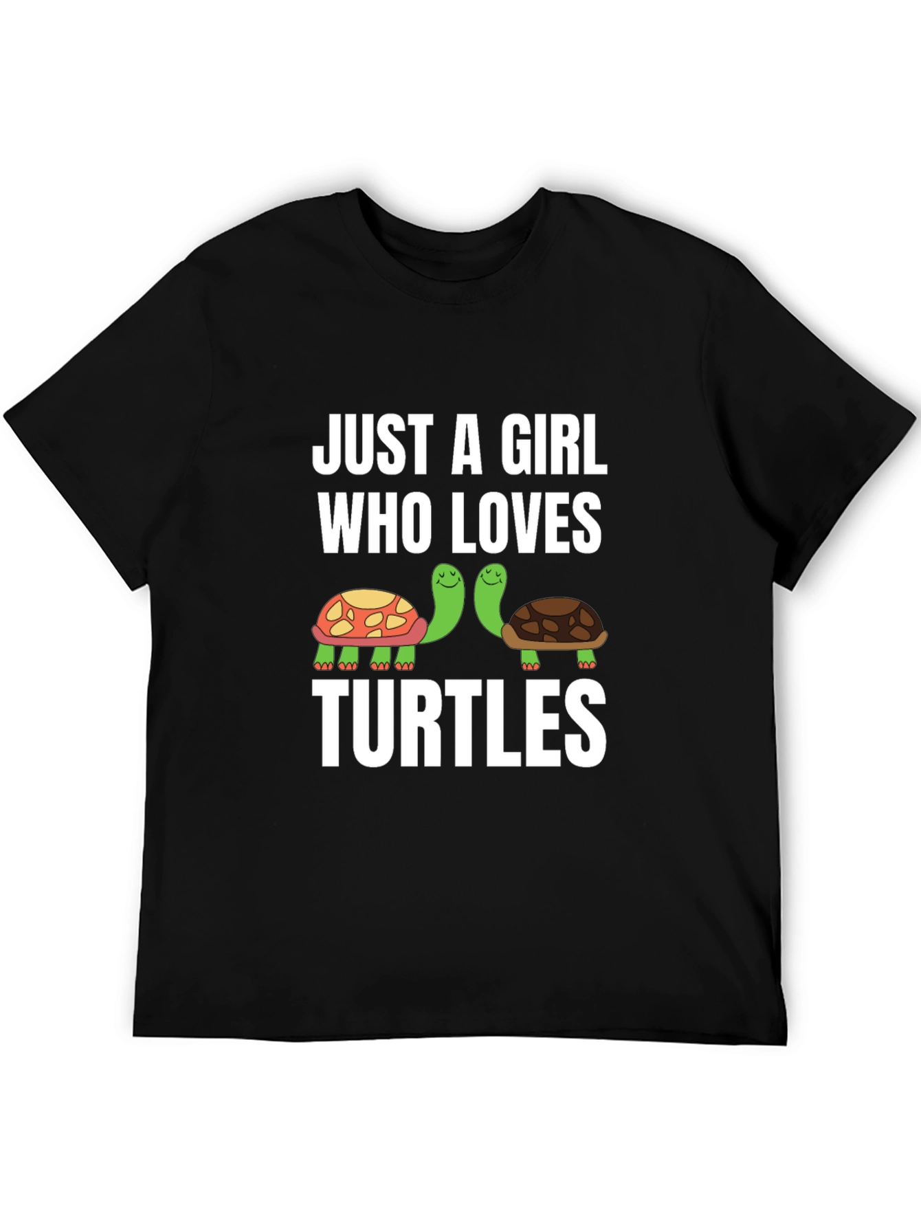 Just A Girl Who Loves Turtles Graphic Tee