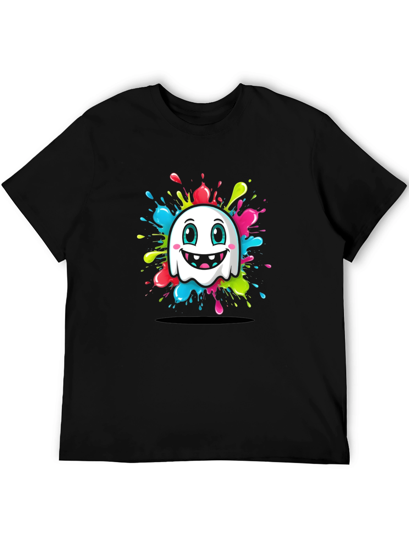 Ghost Splash Graphic T-Shirt - Funky & Fun