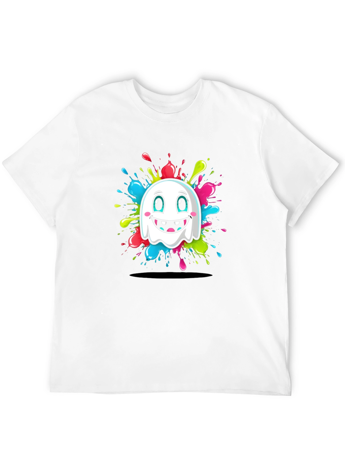 Ghost Splash Graphic T-Shirt - Funky & Fun