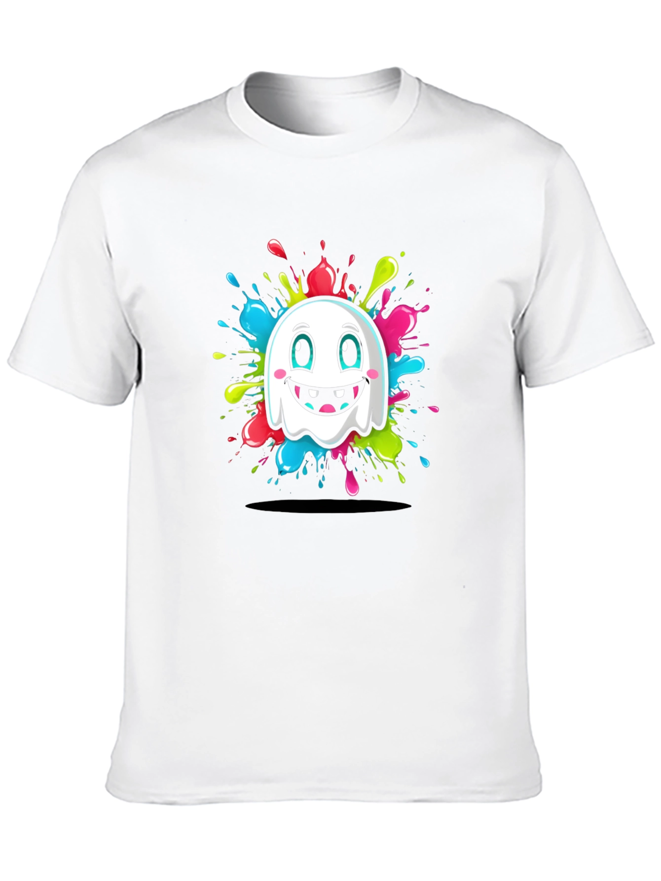 Ghost Splash Graphic T-Shirt - Funky & Fun