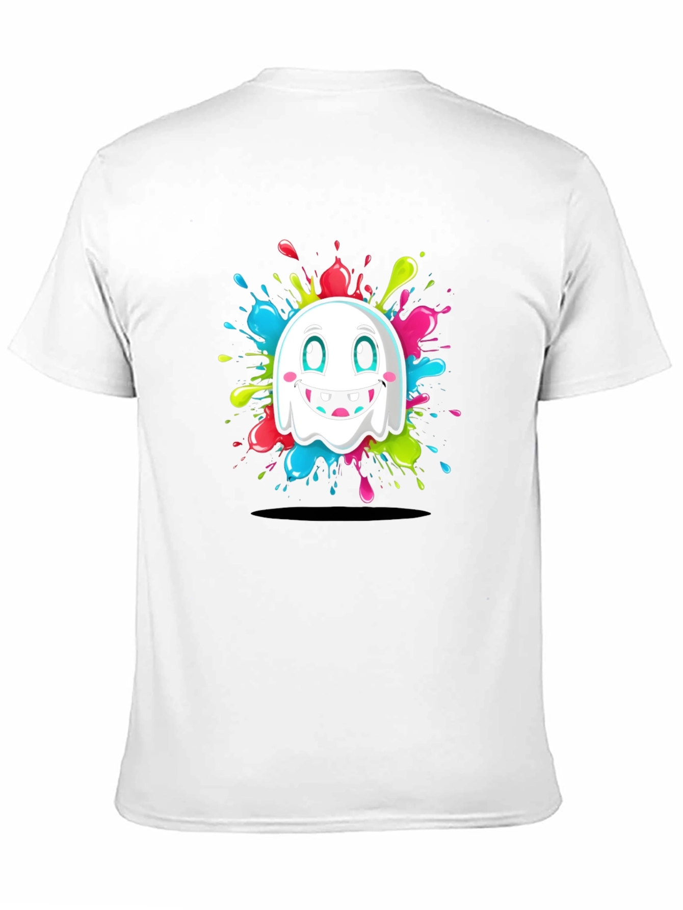 Ghost Splash Graphic T-Shirt - Funky & Fun