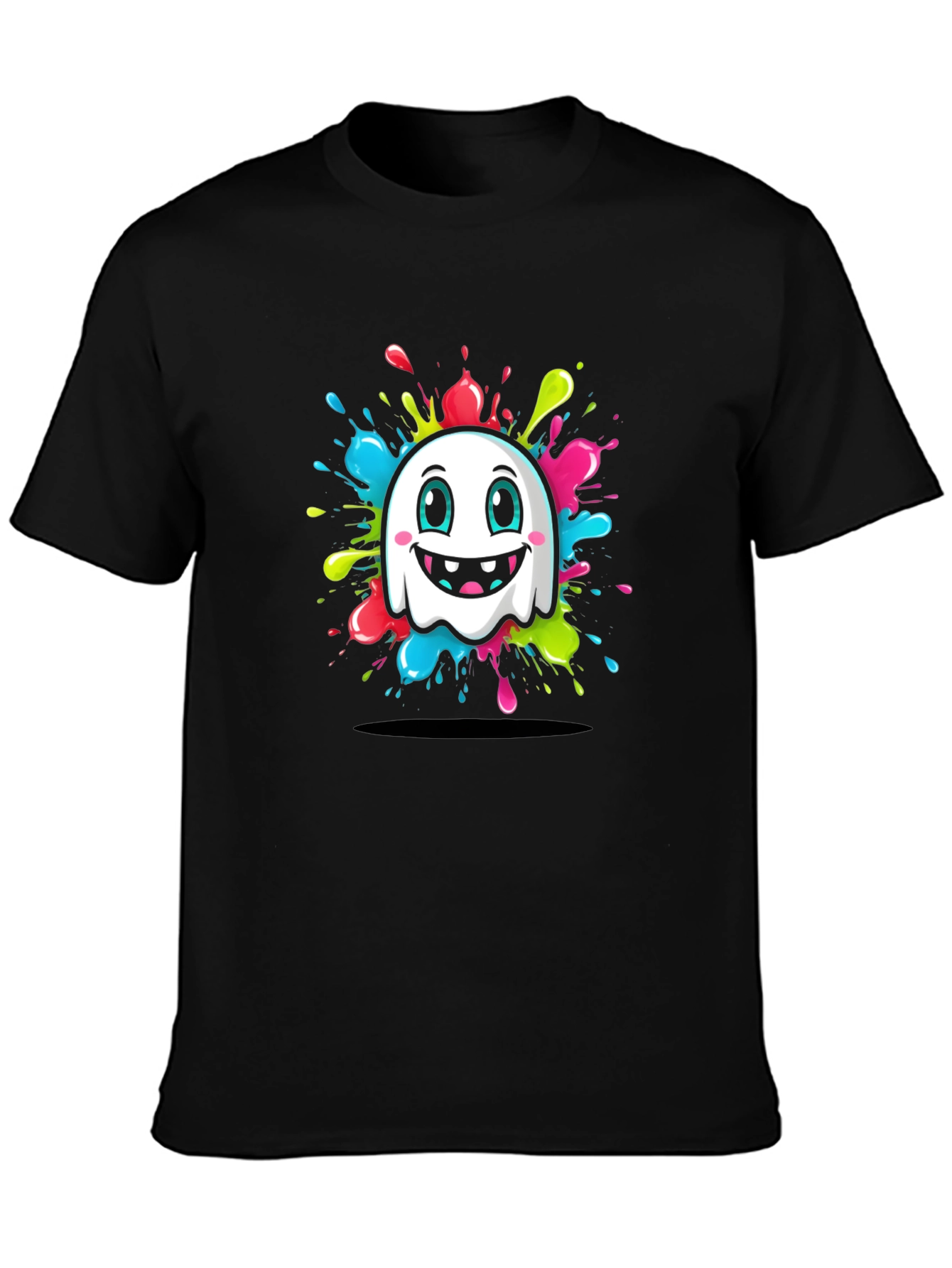 Ghost Splash Graphic T-Shirt - Funky & Fun