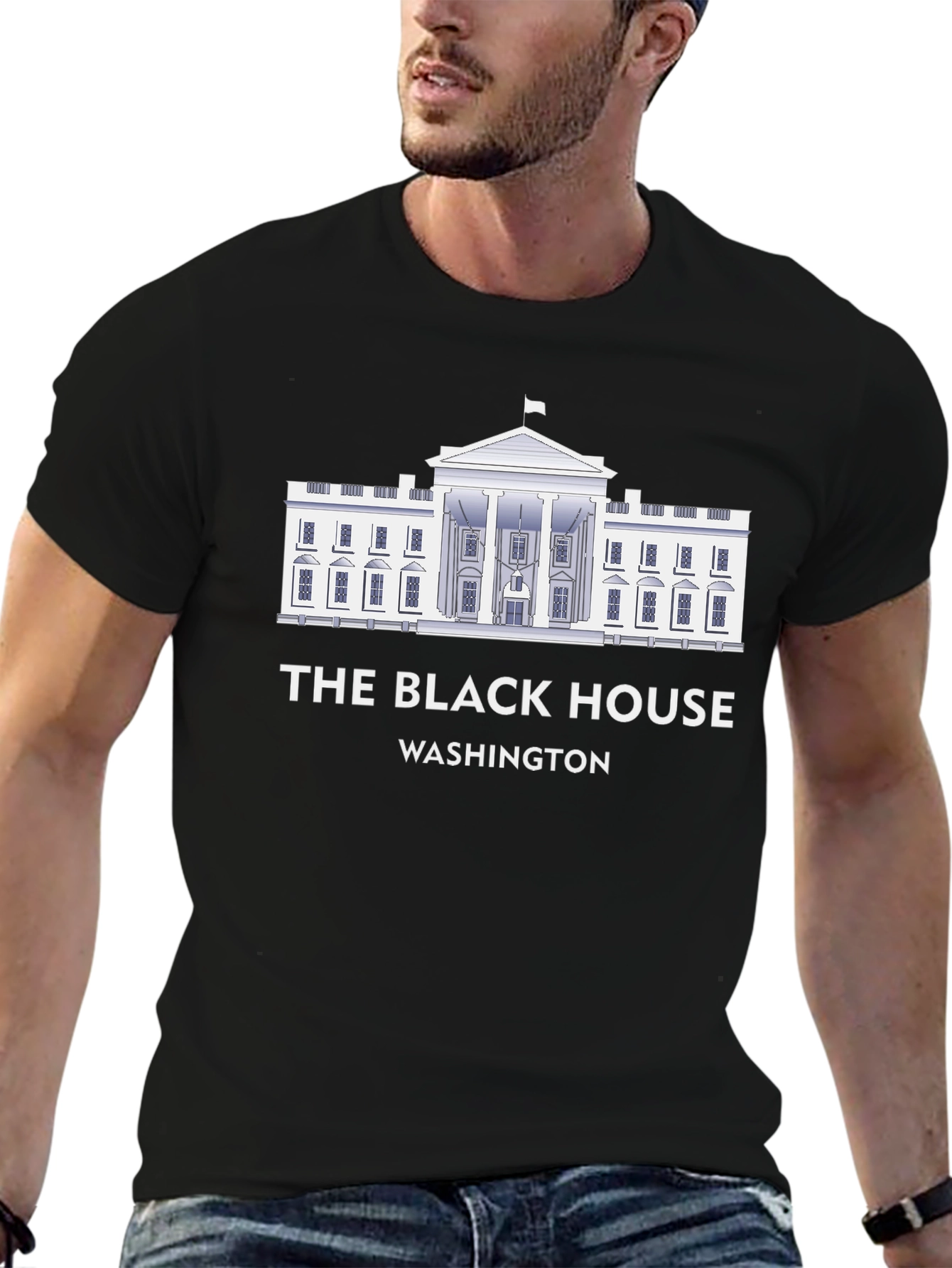 The Black House T-Shirt - Washington D.C. Souvenir