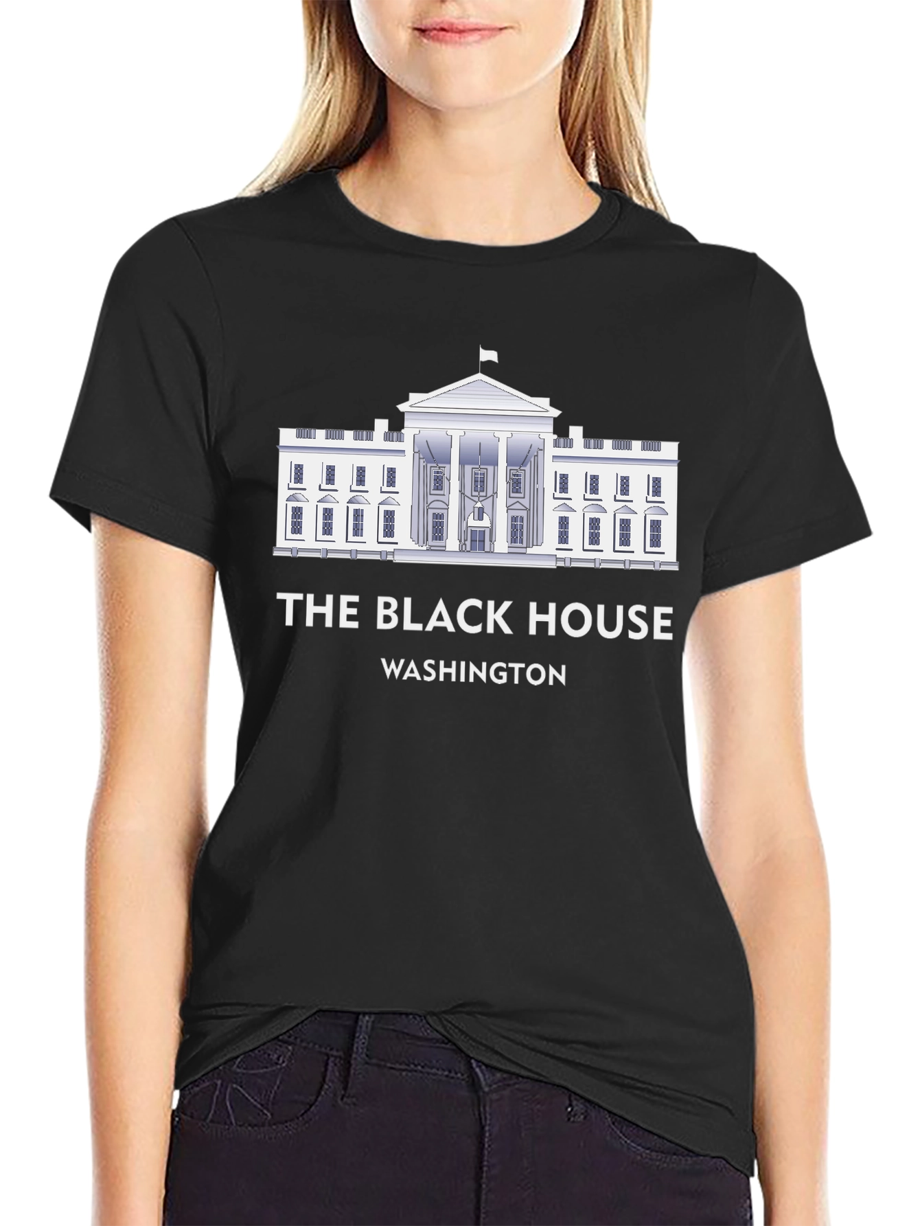 The Black House T-Shirt - Washington D.C. Souvenir