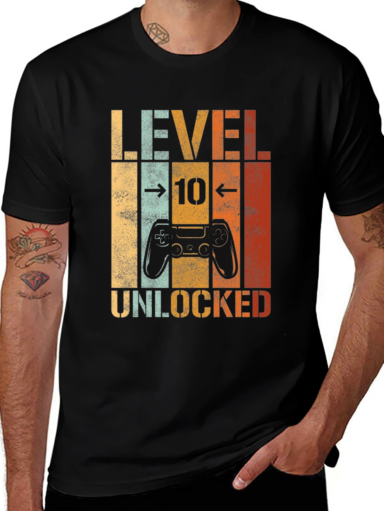 Level 10 Unlocked Gaming T-Shirt