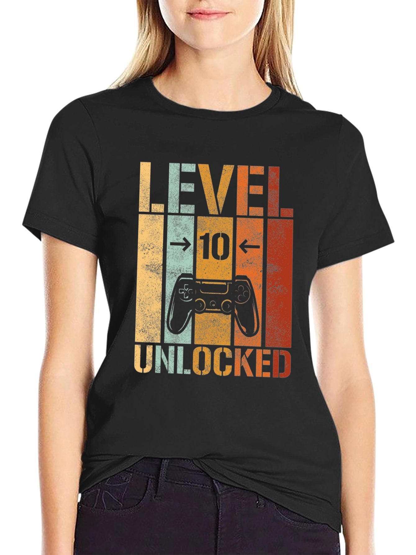 Level 10 Unlocked Gaming T-Shirt