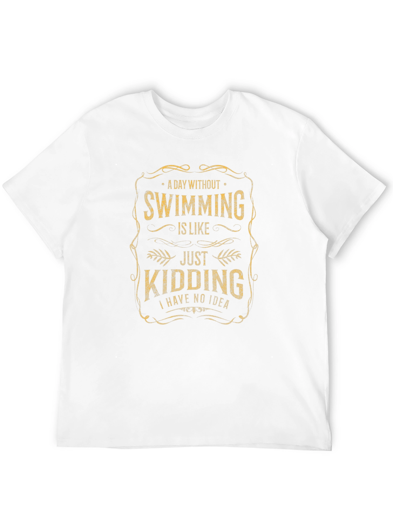 Funny Swimming Graphic T-Shirt - Swimmers Humor