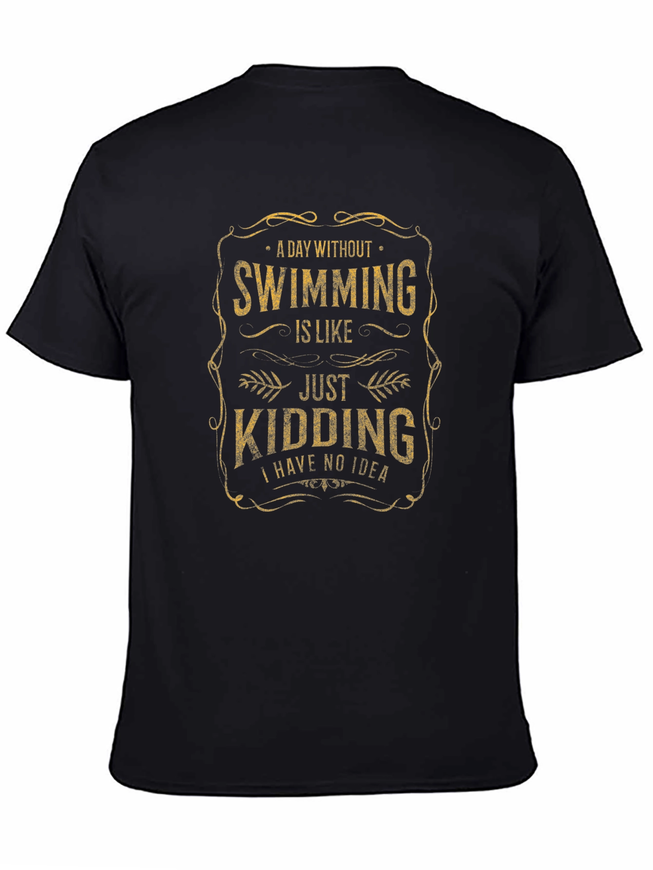 Funny Swimming Graphic T-Shirt - Swimmers Humor