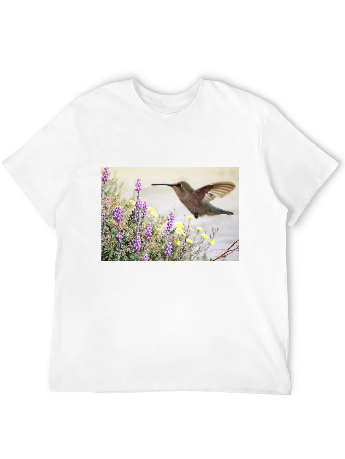 Hummingbird Graphic T-Shirt - Nature Inspired
