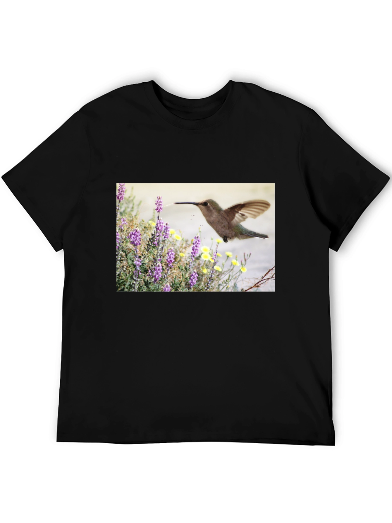 Hummingbird Graphic T-Shirt - Nature Inspired