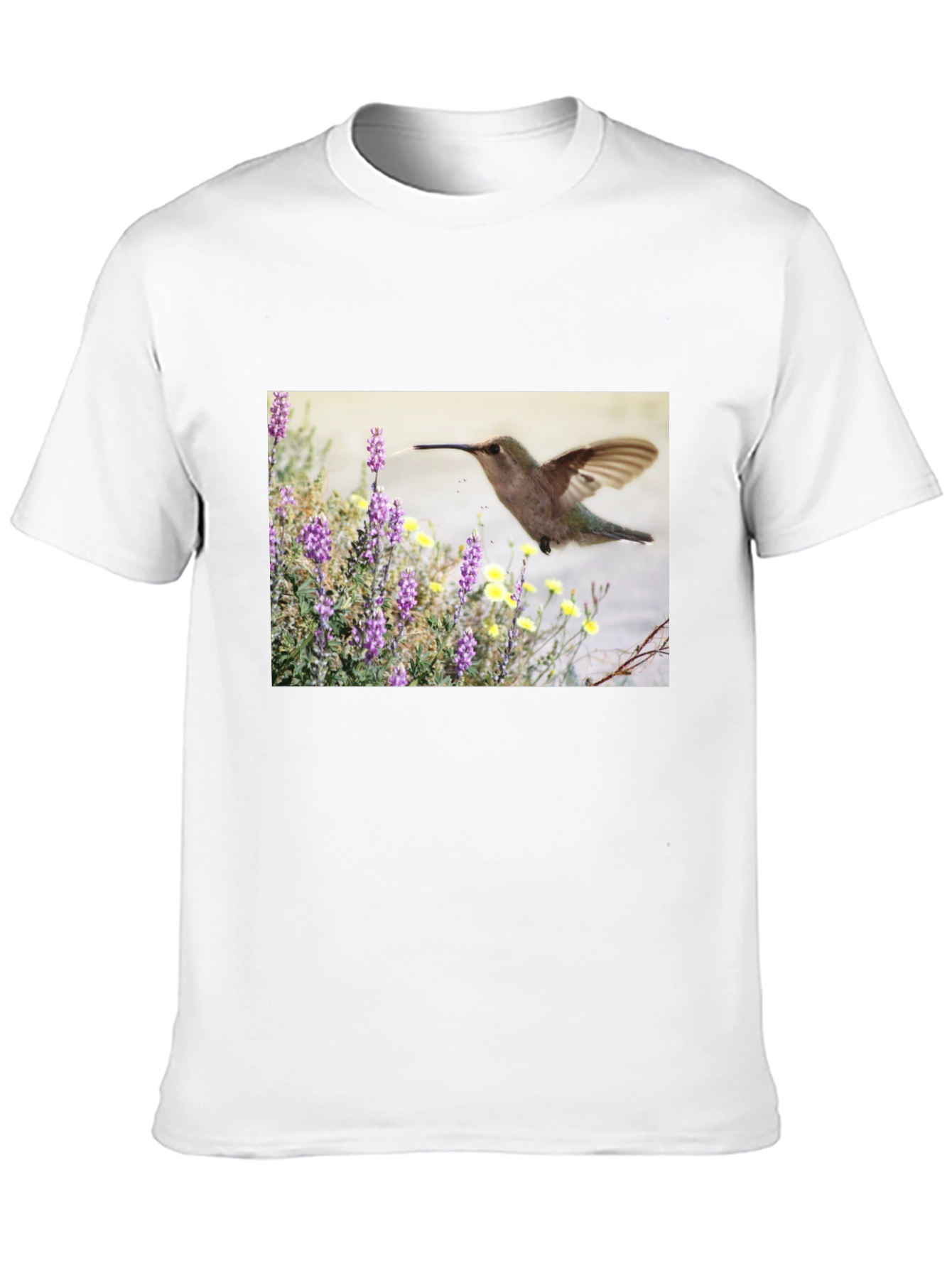 Hummingbird Graphic T-Shirt - Nature Inspired
