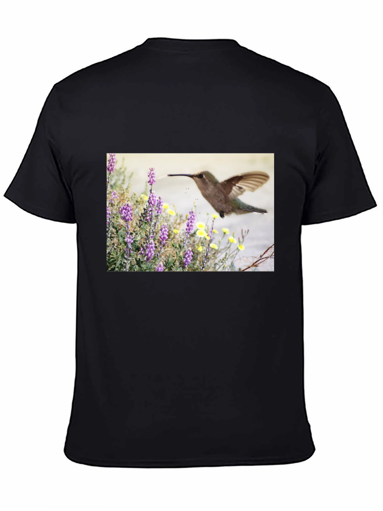 Hummingbird Graphic T-Shirt - Nature Inspired