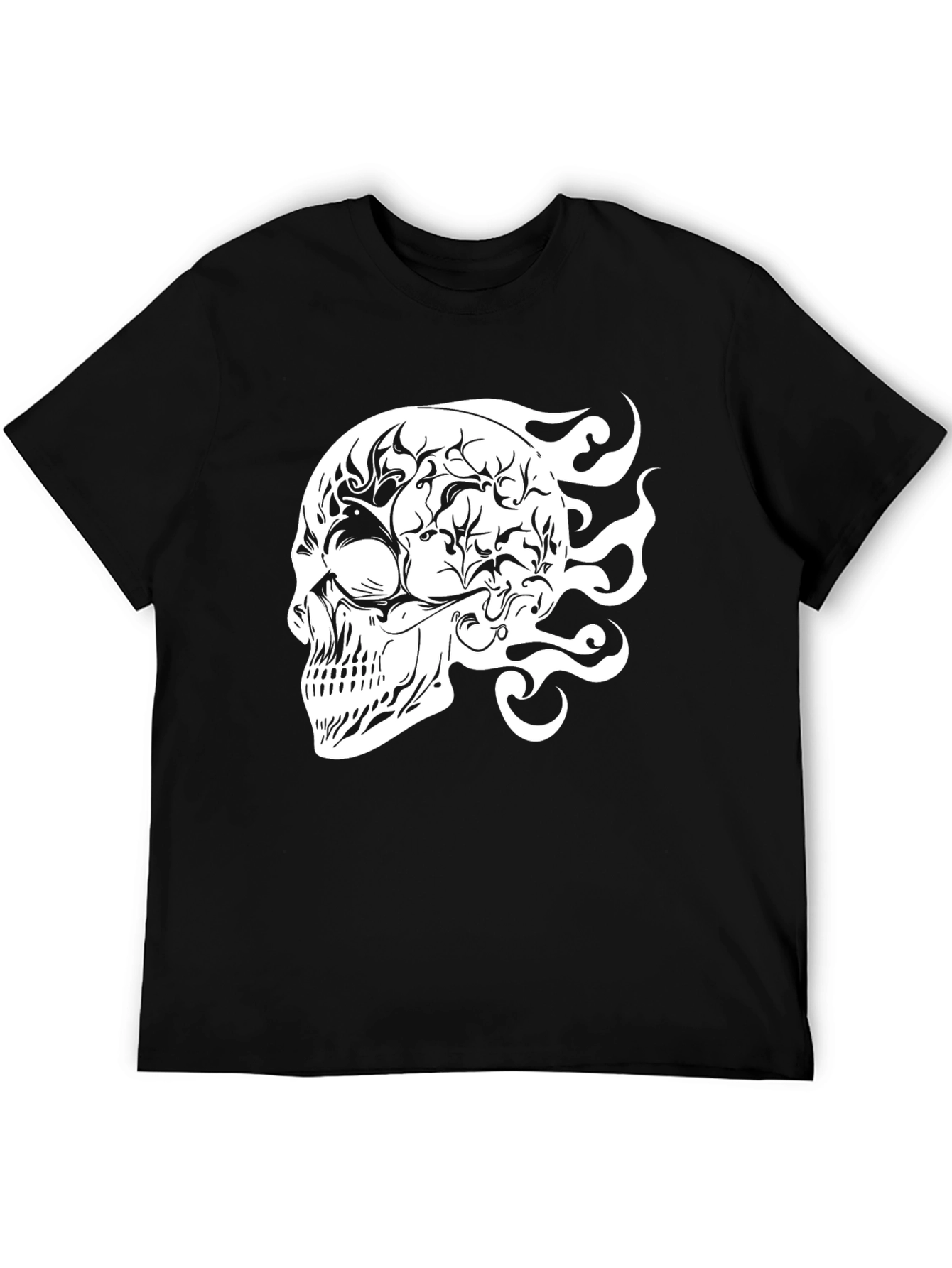 Skull Graphic Black T-Shirt