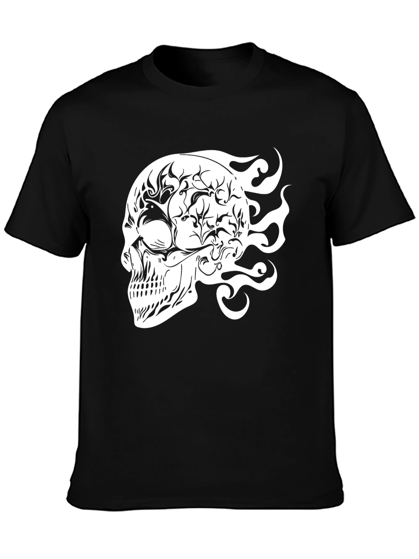 Skull Graphic Black T-Shirt