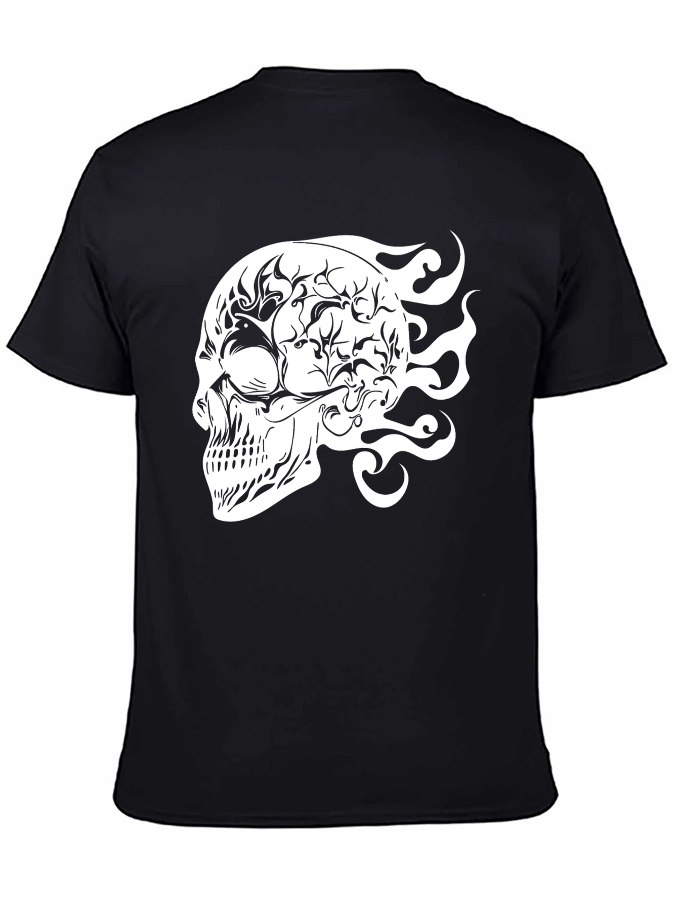 Skull Graphic Black T-Shirt