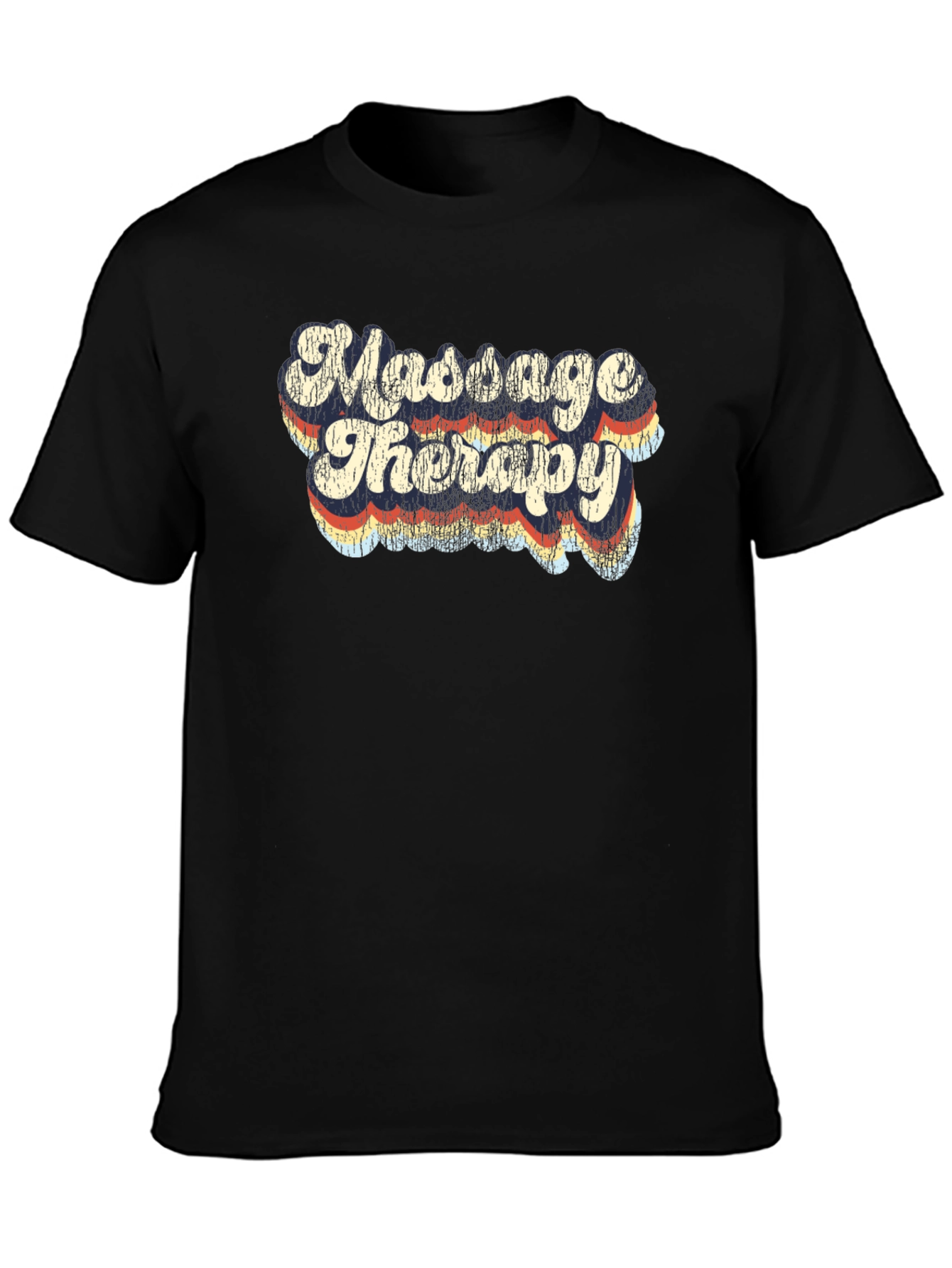Retro Massage Therapy T-Shirt - Therapist Gift