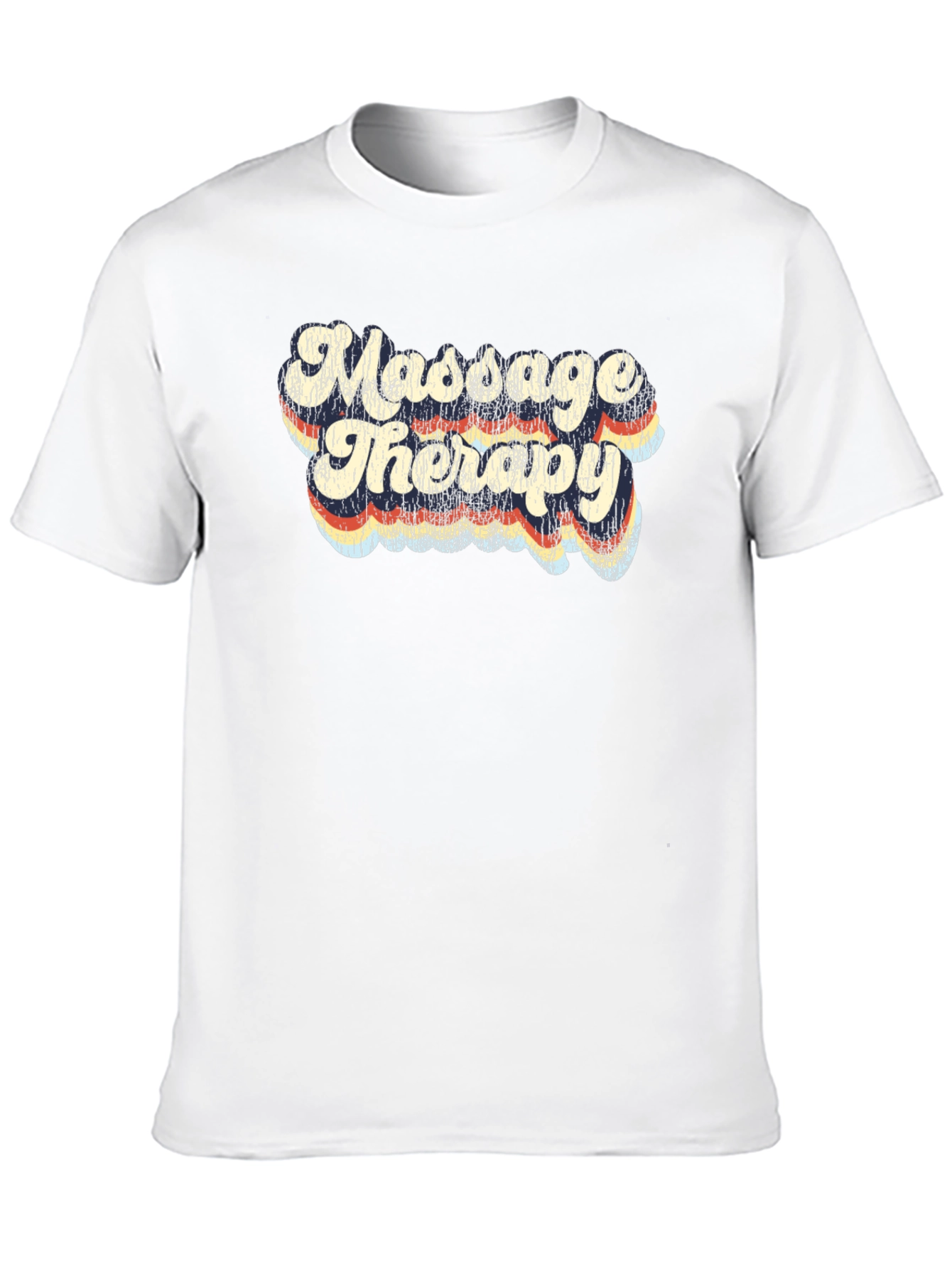 Retro Massage Therapy T-Shirt - Therapist Gift