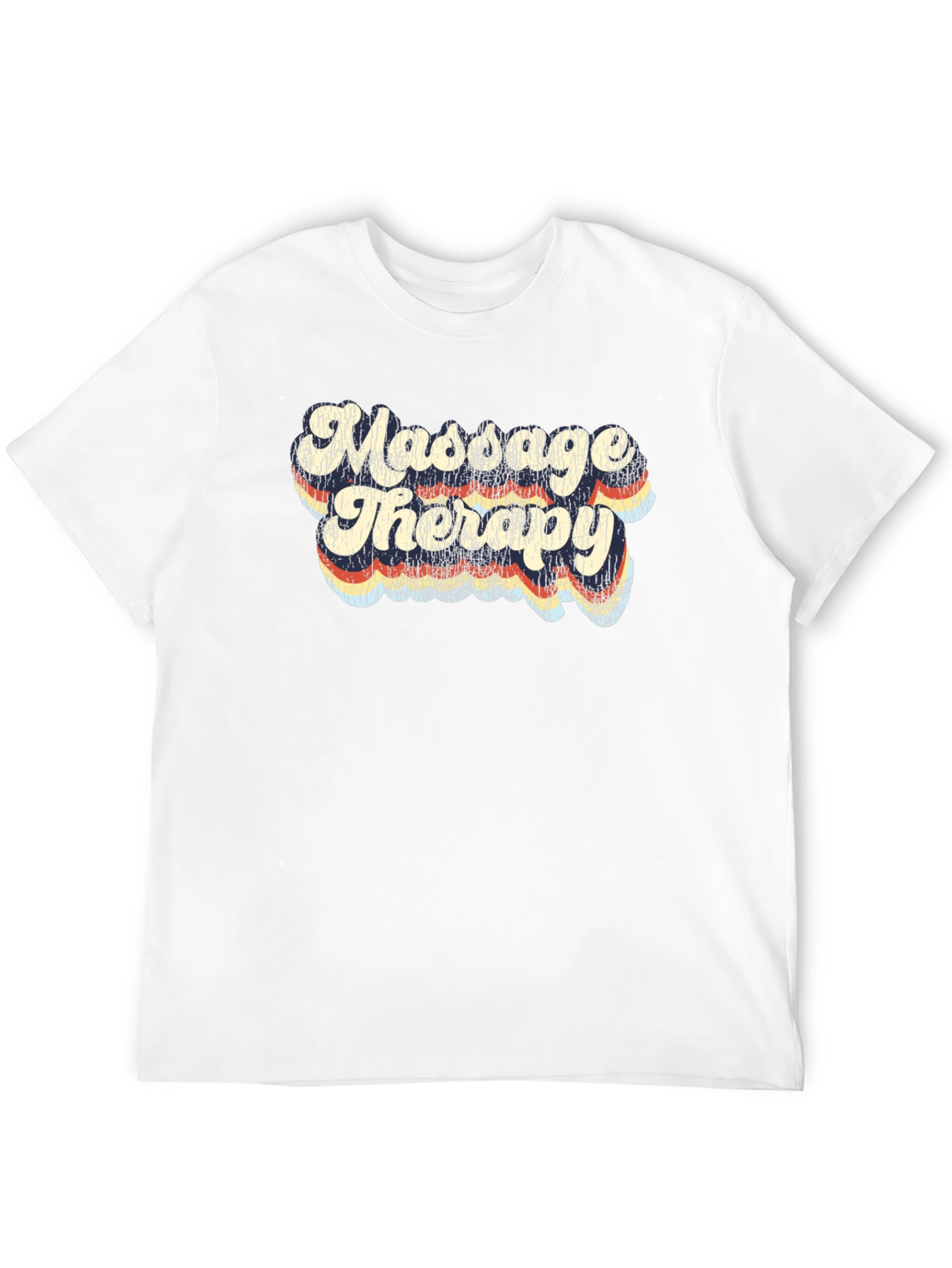 Retro Massage Therapy T-Shirt - Therapist Gift
