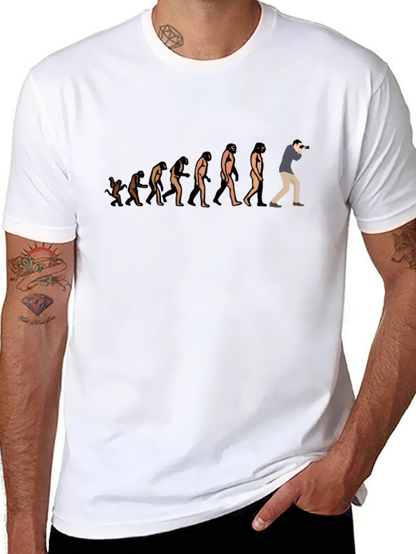Evolution of a Photographer T-Shirt