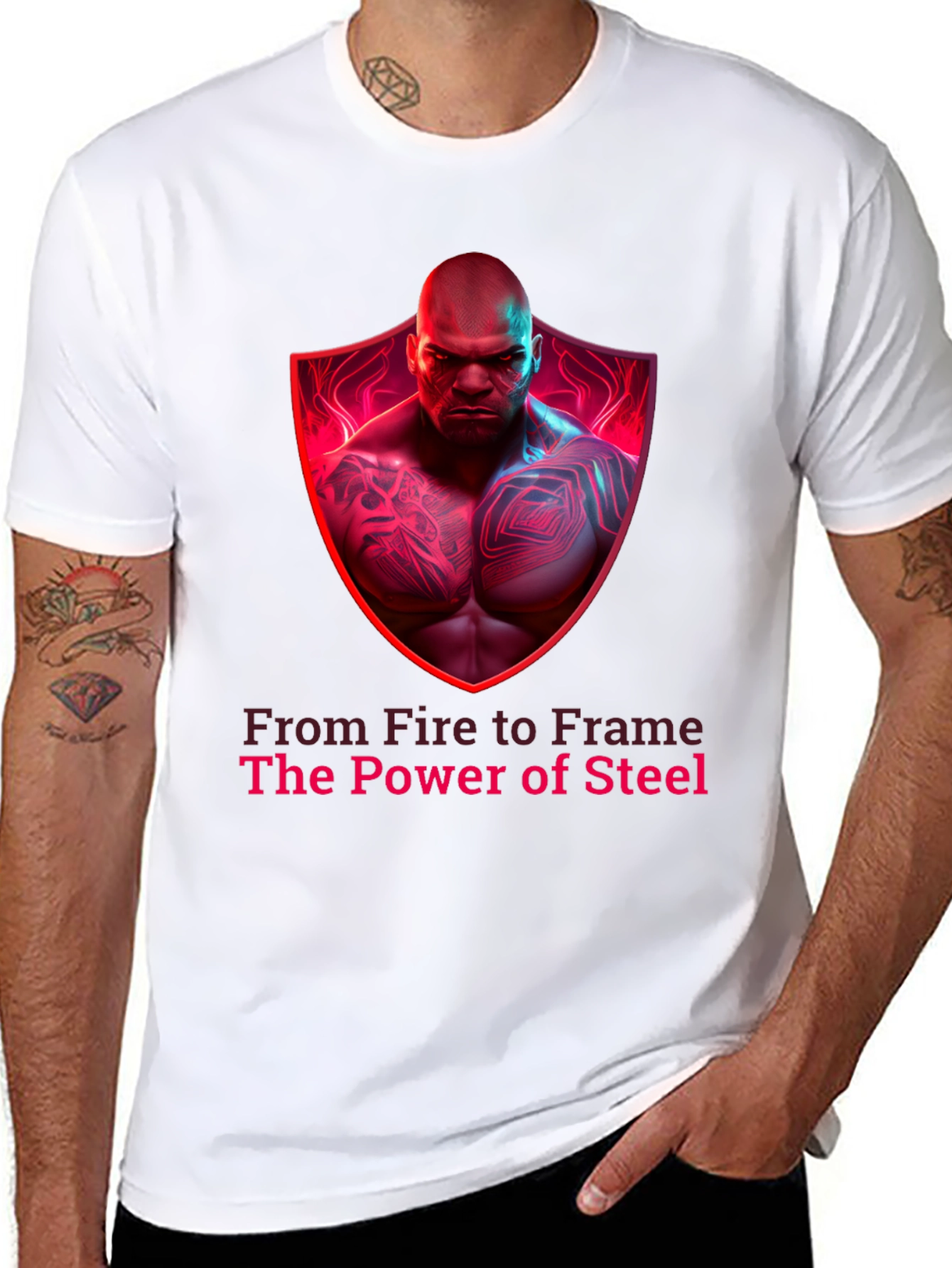 Power of Steel Graphic Tee