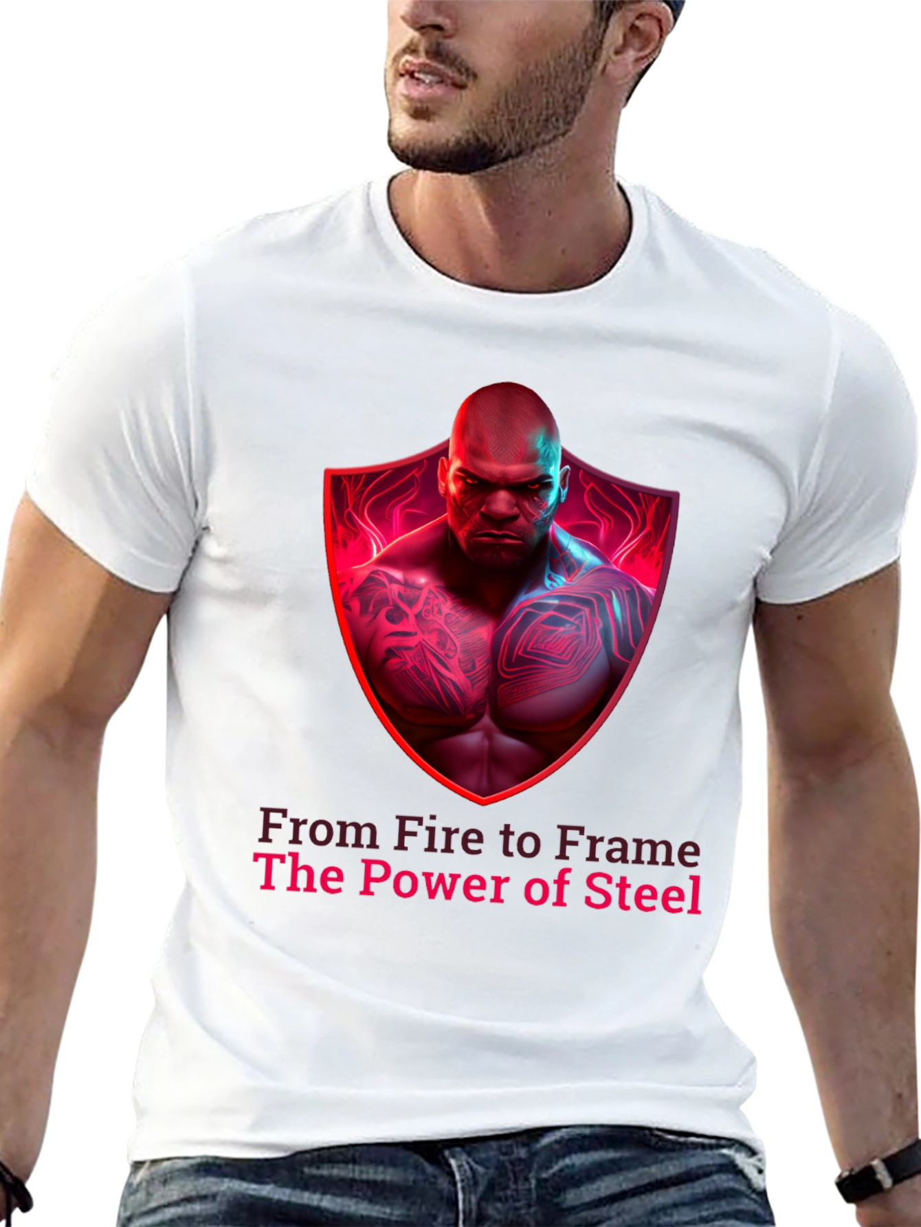 Power of Steel Graphic Tee
