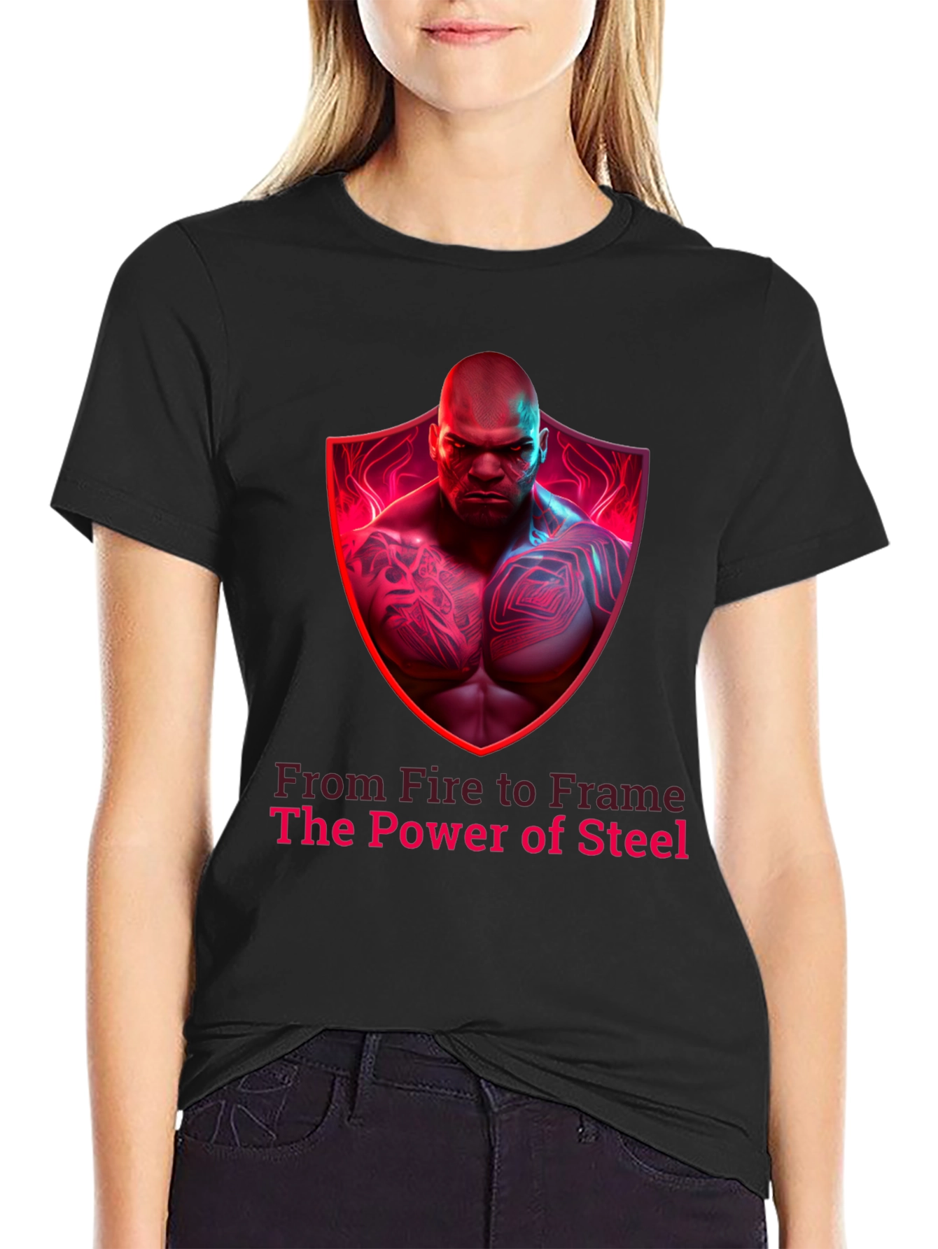 Power of Steel Graphic Tee