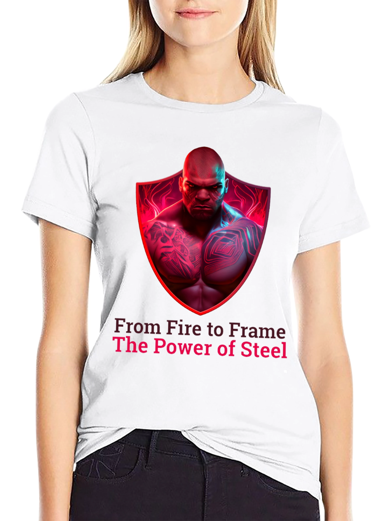 Power of Steel Graphic Tee